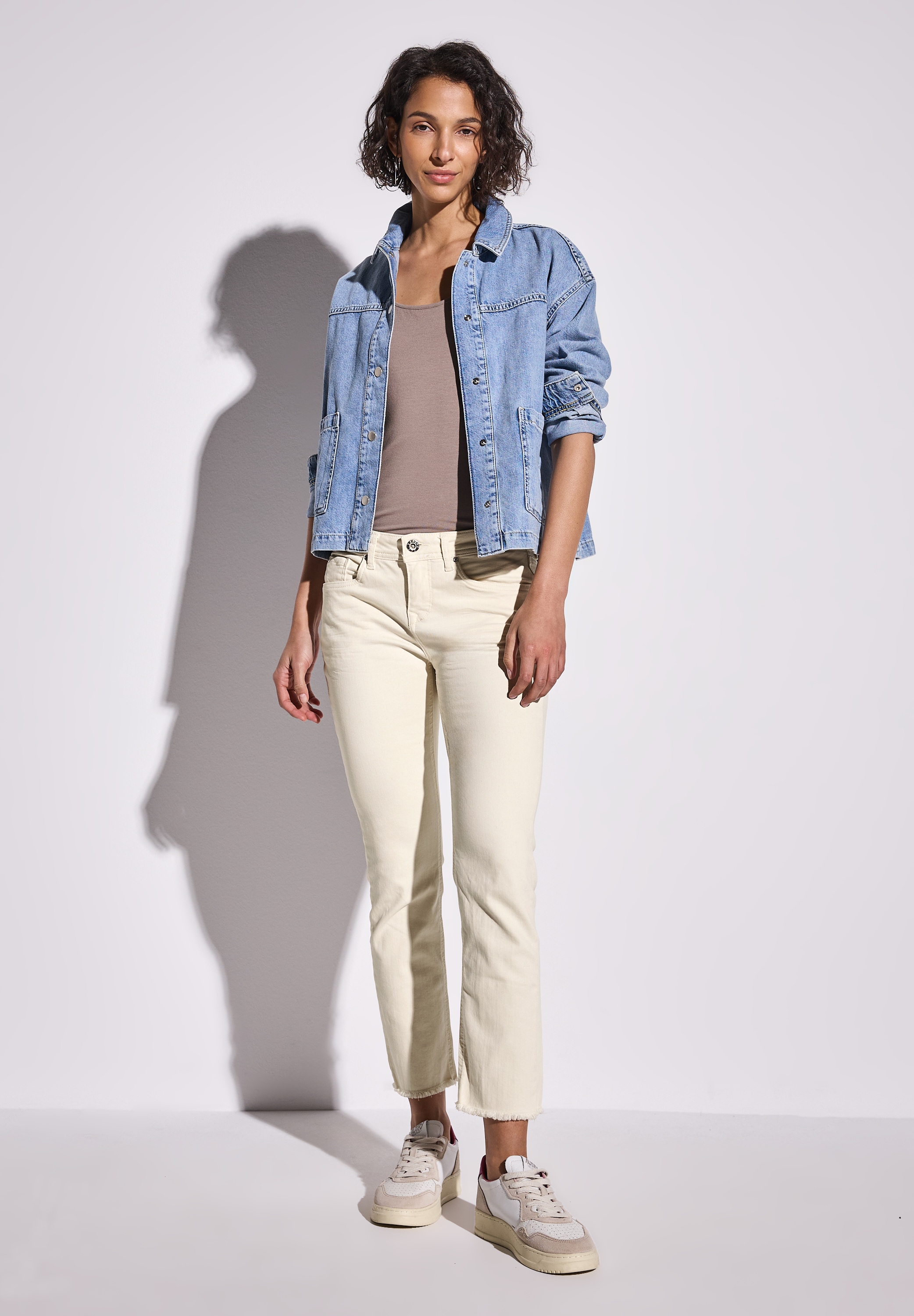 STREET ONE Comfort-fit-Jeans, aus Baumwolle mit Stretchanteil