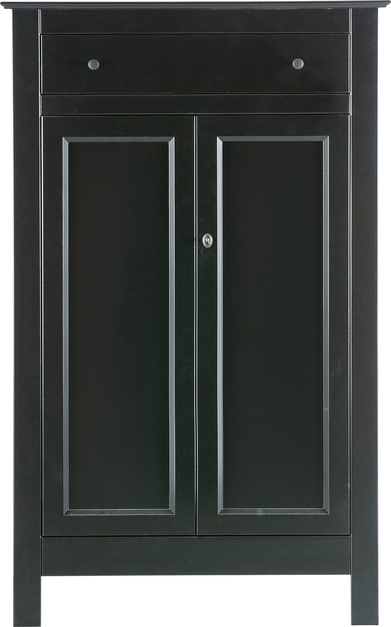 WOOOD Stauraumschrank "Eva", glatt geschliffene Kiefernholz, H 150 cm x B 93 cm