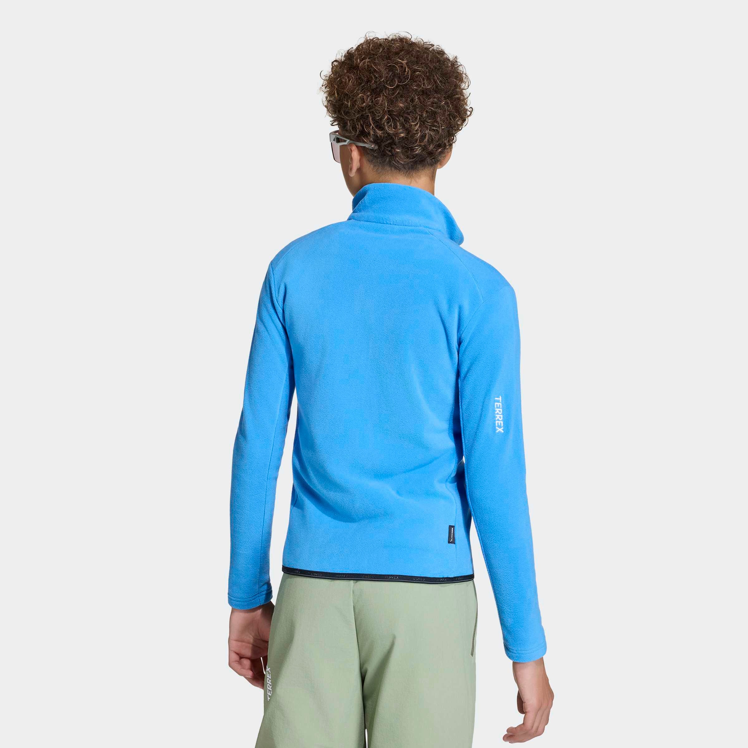 adidas TERREX Fleecejacke »TERREX KIDS MULTI, DURCHGEHENDER REISSVERSCHLUSS« mit Kapuze