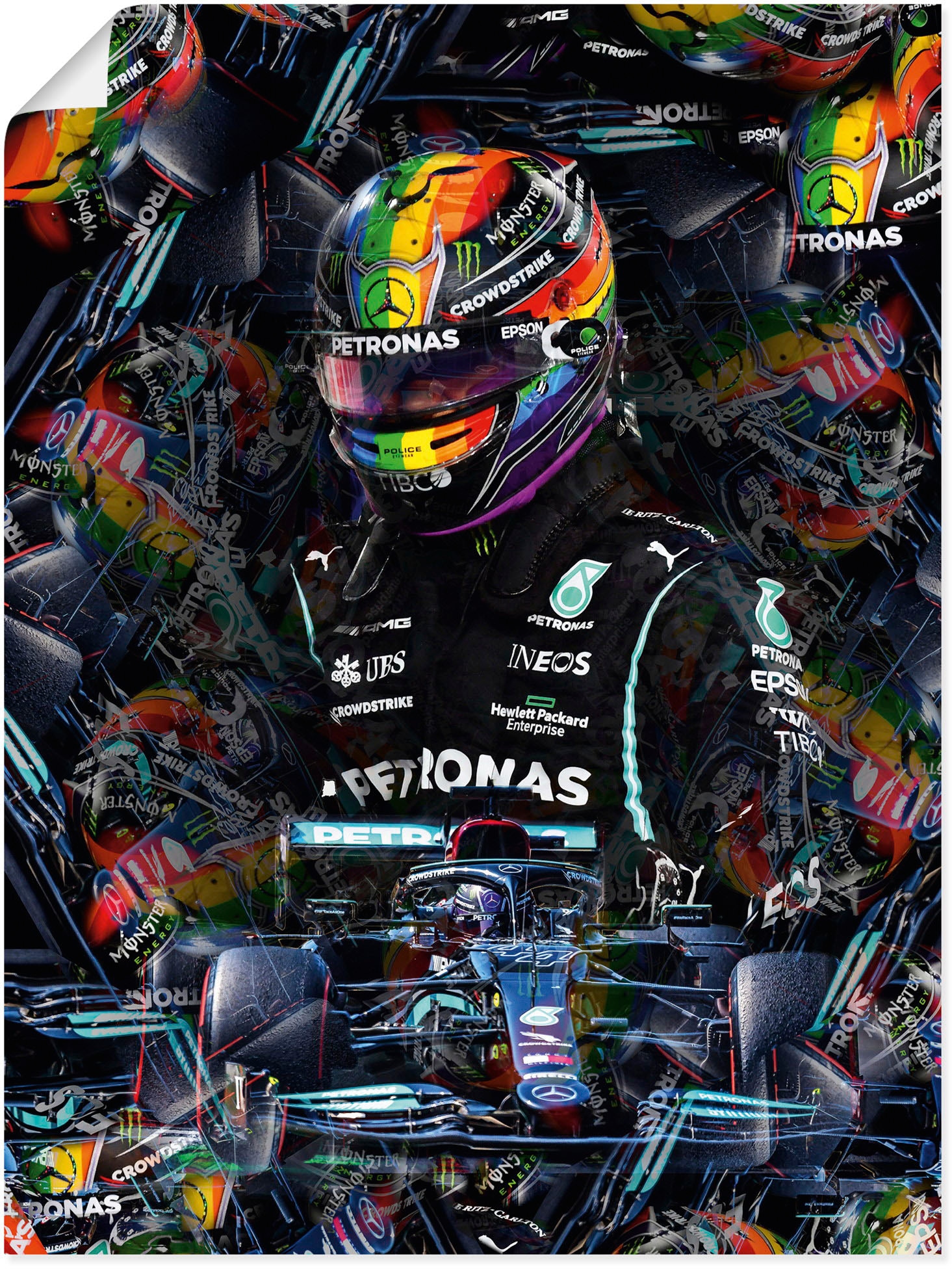 Artland Wandbild »Sir Lewis Hamilton Motorsportlegende«, Bilder von  Männern, (1 St.), als Alubild, Leinwandbild, Wandaufkleber oder Poster in  versch. Größen bestellen | BAUR