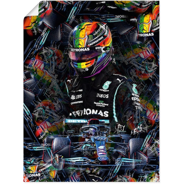 Artland Wandbild »Sir Lewis Hamilton Motorsportlegende«, Bilder von  Männern, (1 St.), als Alubild, Leinwandbild, Wandaufkleber oder Poster in  versch. Größen bestellen | BAUR