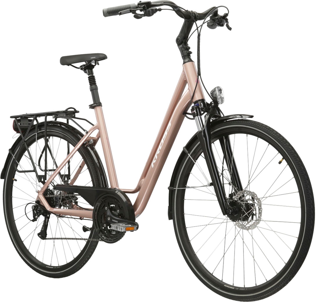 Kross Cityrad »Sentio 4.0«, 27 Gang, Shimano, ACERA T3000 Schaltwerk, Kettenschaltung