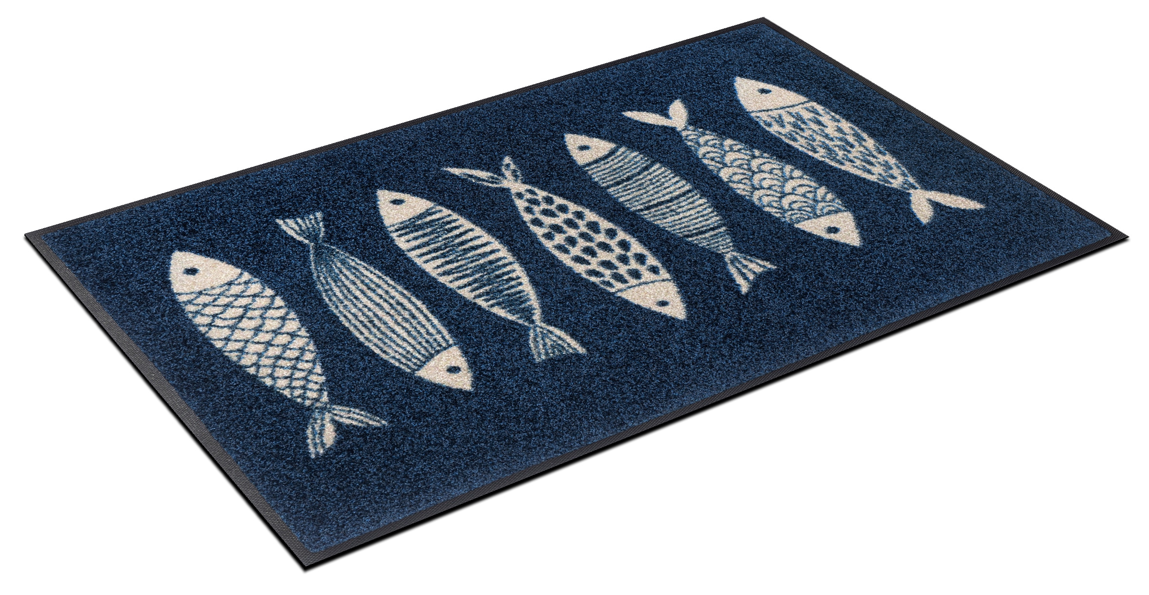 wash+dry by Kleen-Tex Fußmatte »Fish Tango«, rechteckig, 7 mm Höhe