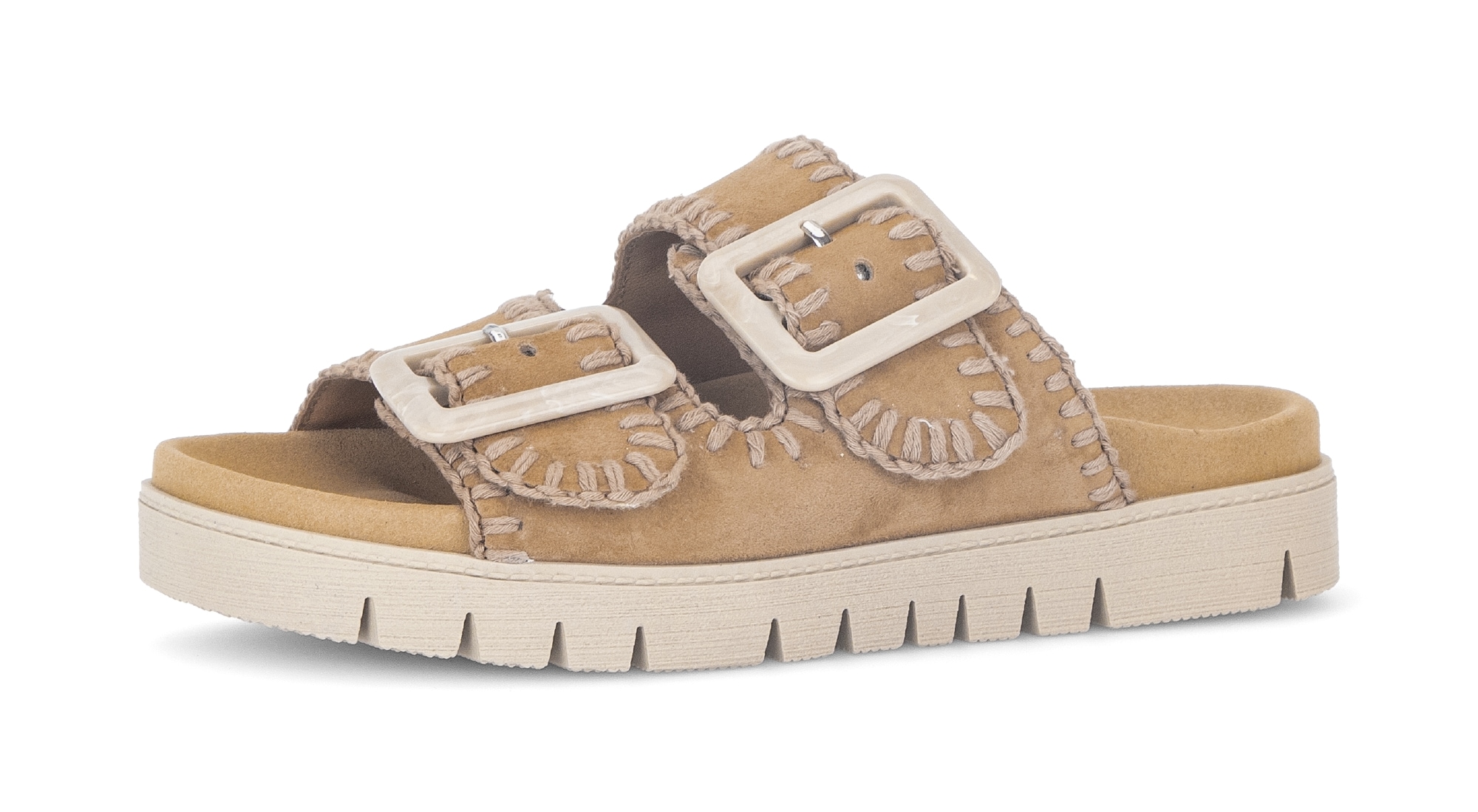 Gabor Pantolette  , Sommmerschuh, Schlüpfschuh mit Plateauabsatz