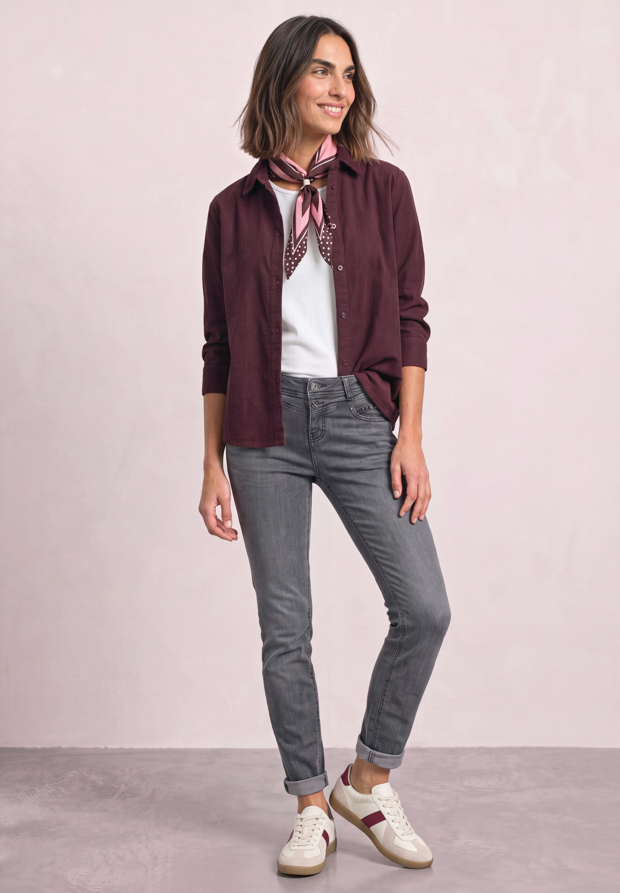STREET ONE Comfort-fit-Jeans Middle Waist