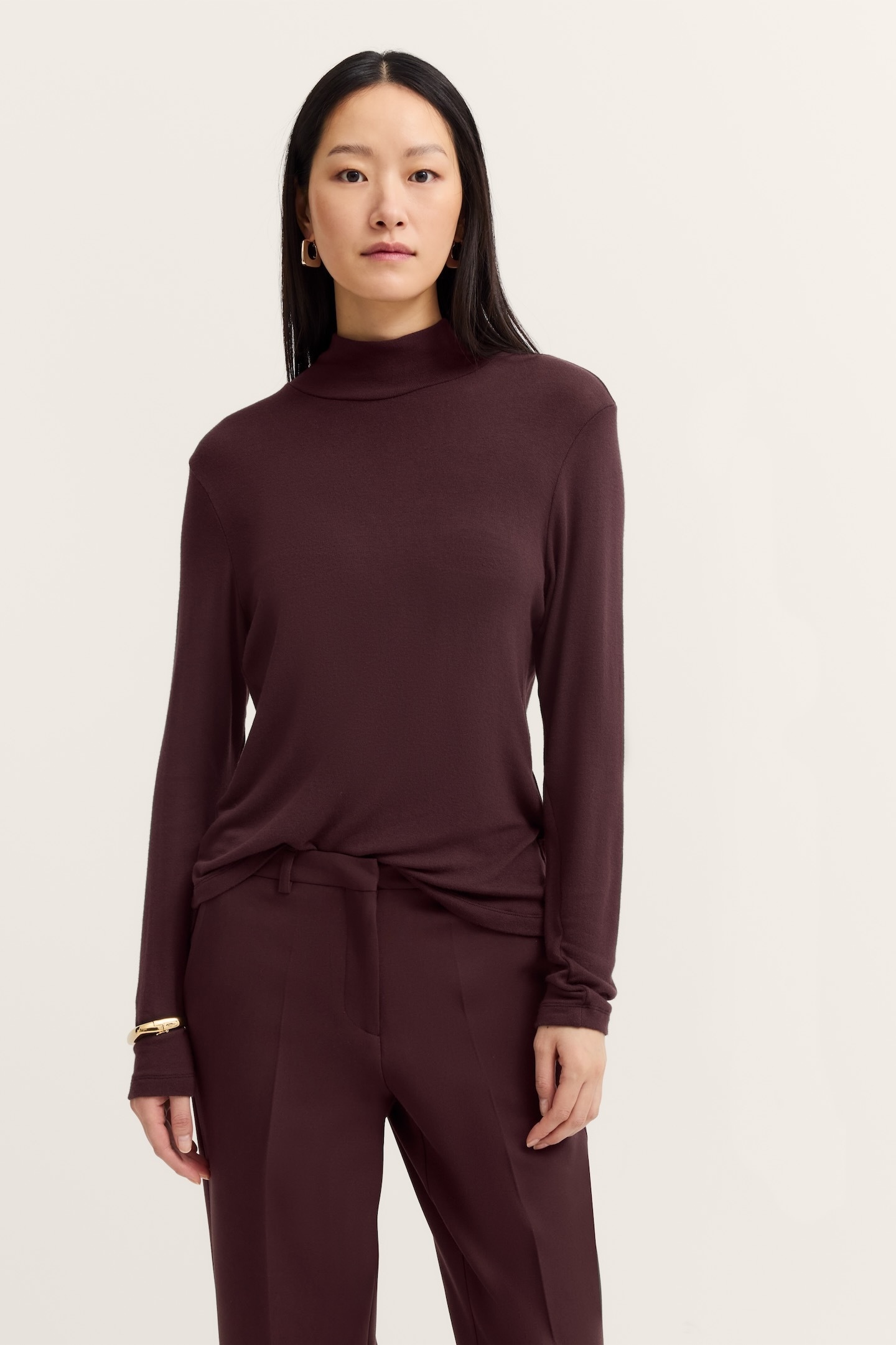 bugatti Sweatshirt "weich & elastisch" in einem Modal-Mix günstig online kaufen