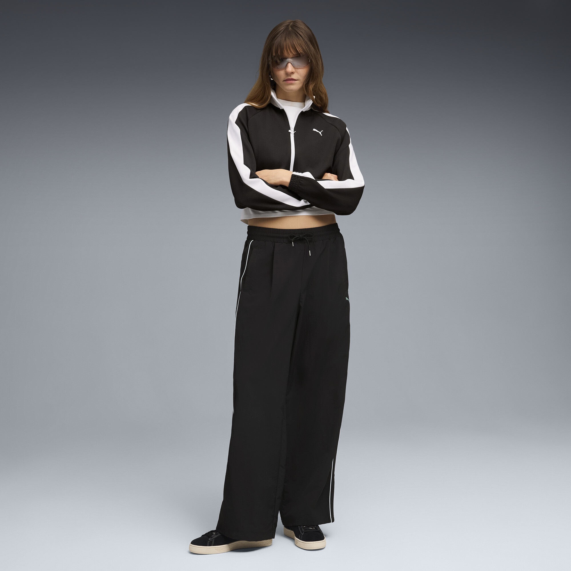 PUMA Trainingsjacke »T7 Cropped Trainingsjacke Damen«