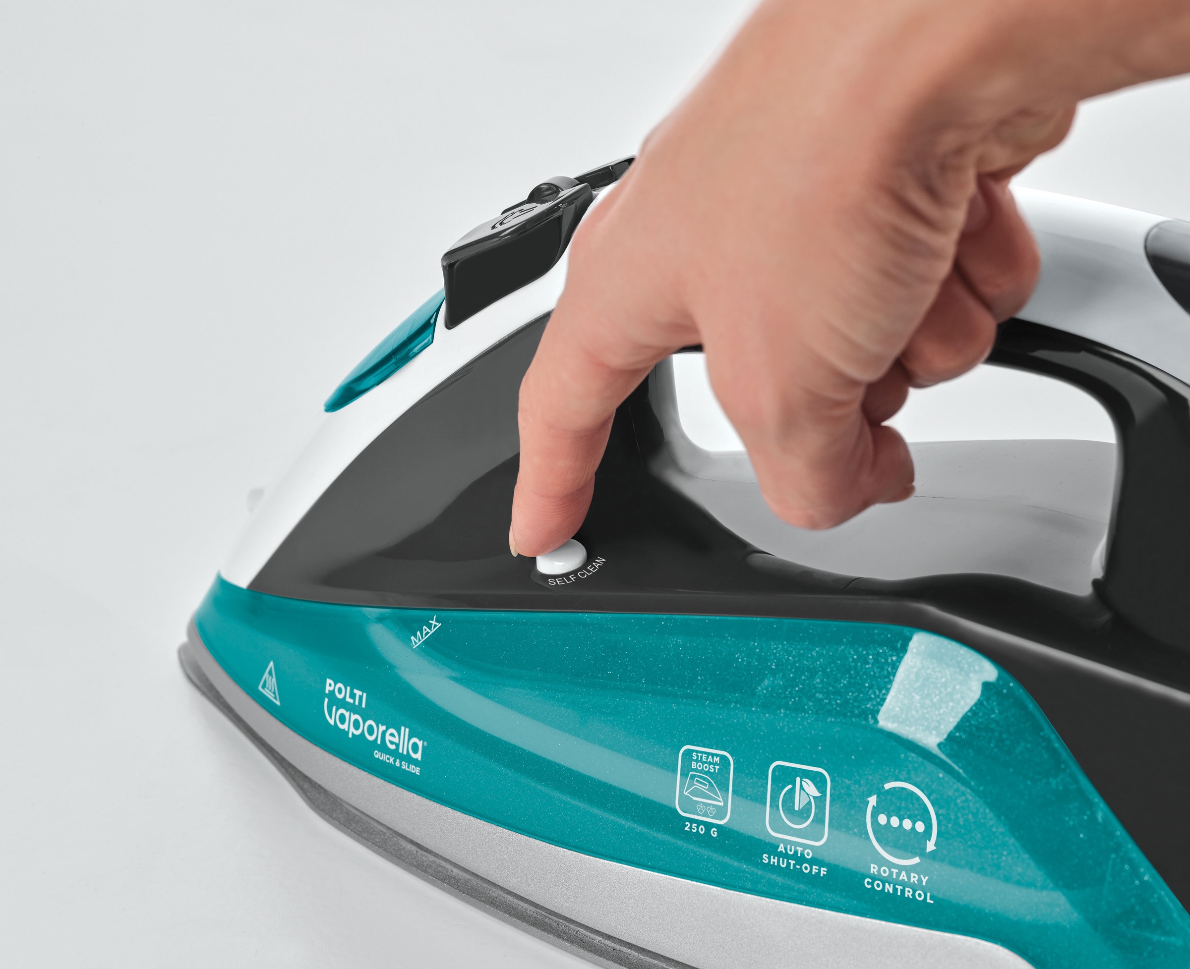 Polti Dampfbügeleisen »VAPORELLA QUICK & SLIDE QS220«, 2400 W