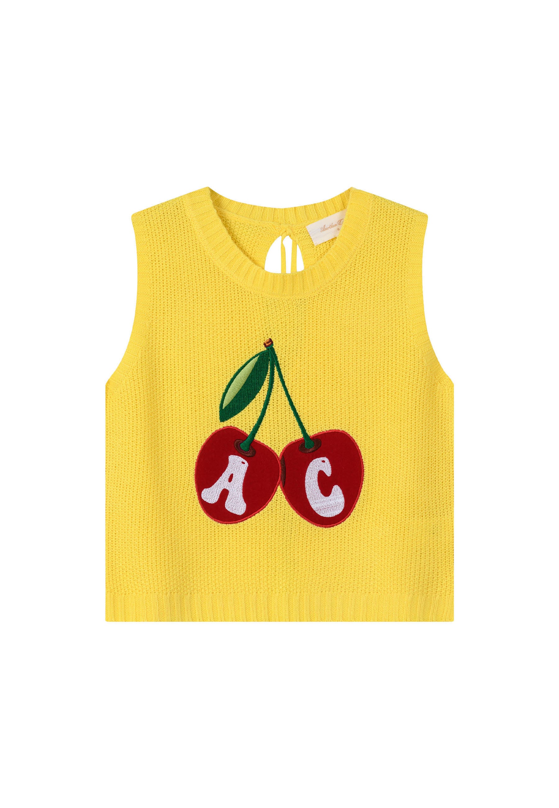 Another Cotton Lab Strickweste "Another Cotton Lab Cherry WMN Knit Vest"