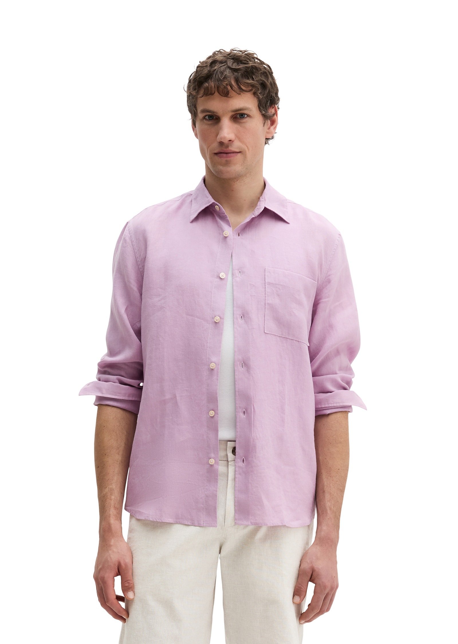 Marc OPolo Leinenhemd im klassisch cleanen Look günstig online kaufen
