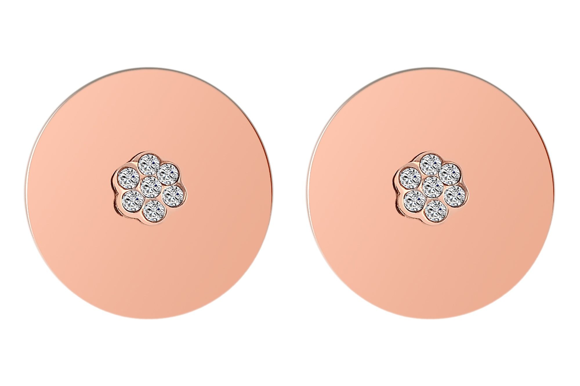 Adelia´s Paar Ohrhänger "Damen Ohrringe – Ohrstecker aus Edelstahl mit Stra günstig online kaufen