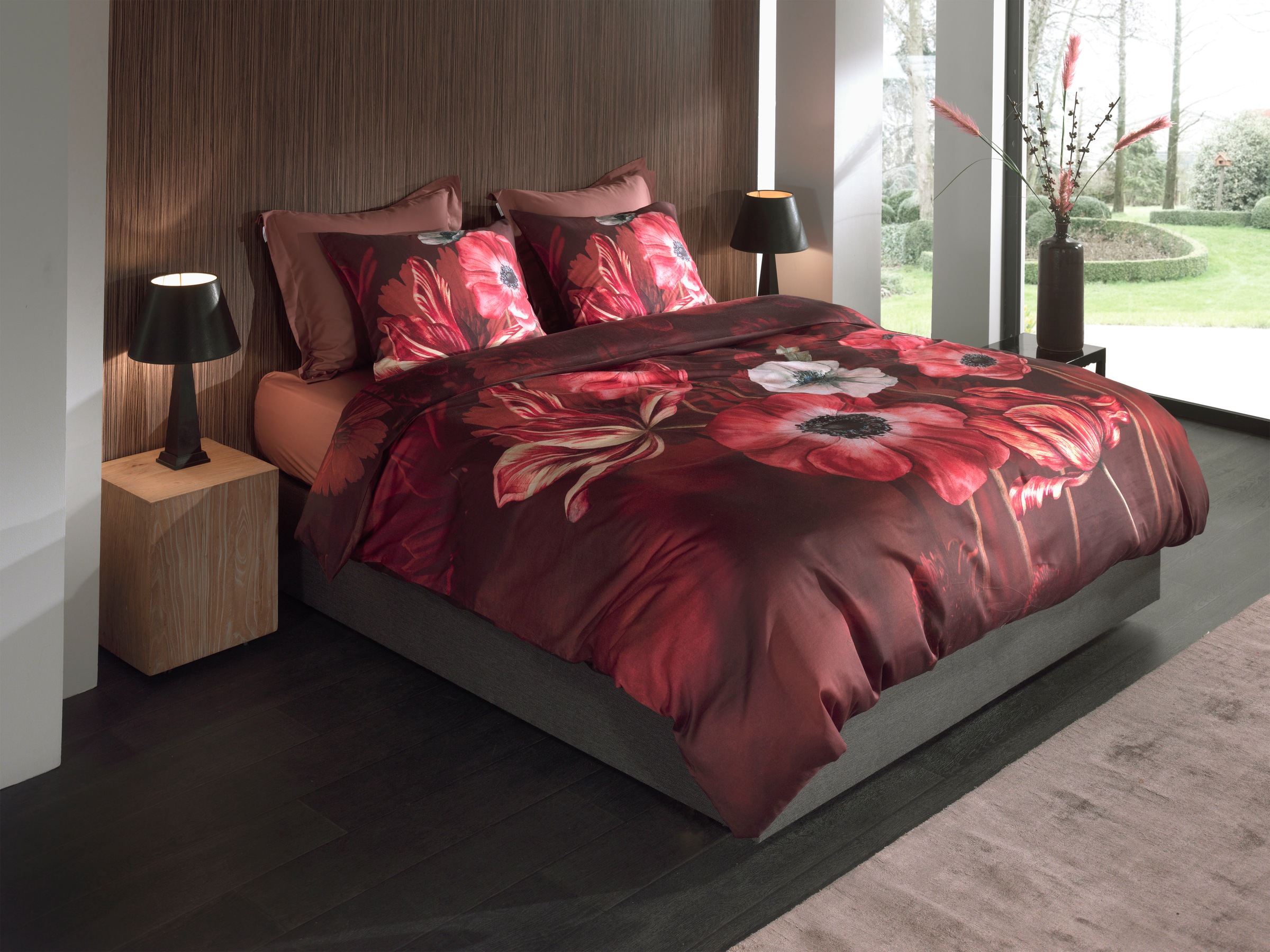 Heckett & Lane Bettwäsche »Niall« 2 Stk. tlg. 100% Baumwolle, hochwertiges Mako-Satin, Bettwäsche ab 135x200 cm.