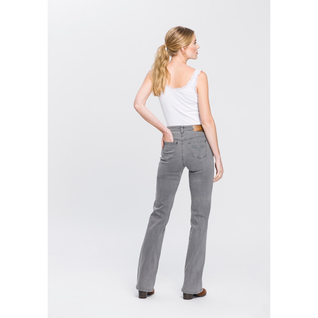 Arizona Bootcut-Jeans »Comfort-Fit«, High Waist