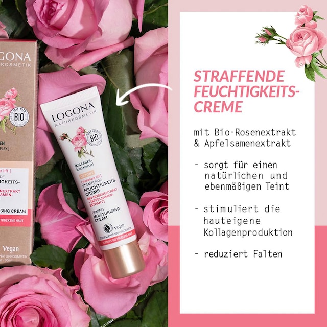 LOGONA Getönte Gesichtscreme »Logona Moisture Lift getönte Creme« | BAUR