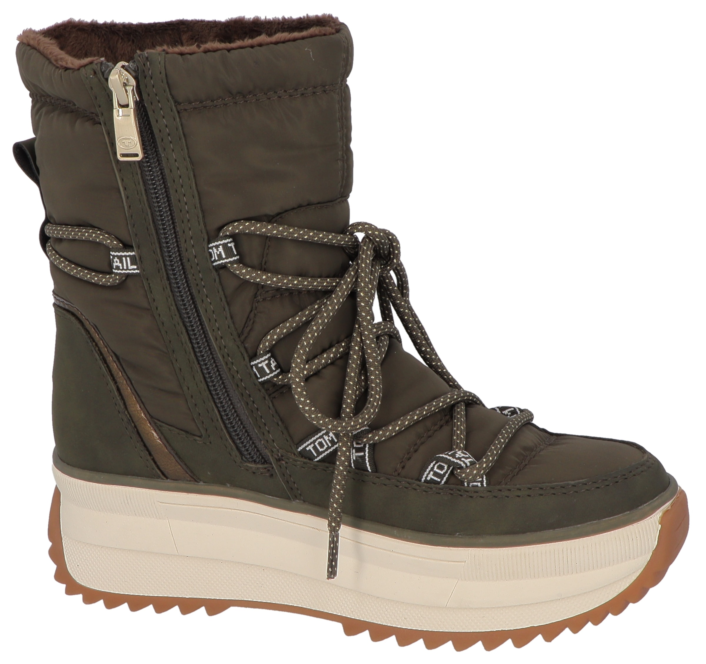 TOM TAILOR Winterboots, | bestellen mit BAUR Schnürung online lockerer