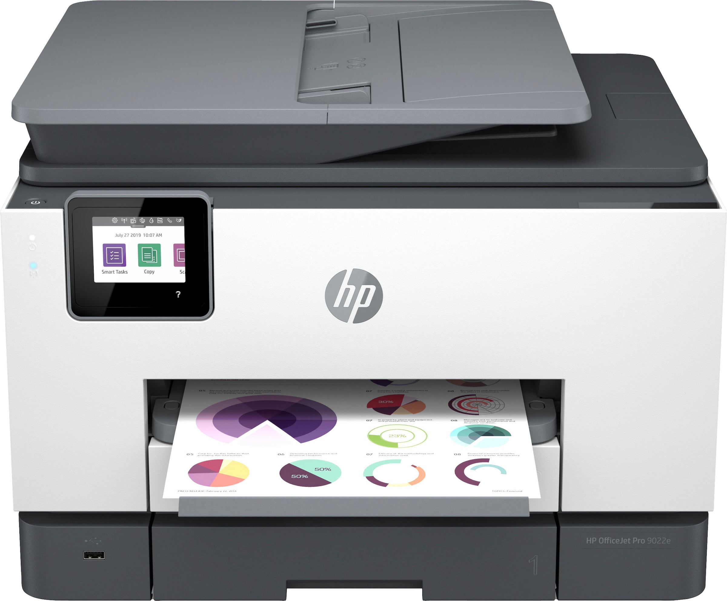 HP Multifunktionsdrucker »OfficeJet Pro 9022e«, 6 Monate gratis Drucken mit HP Instant Ink inklusive