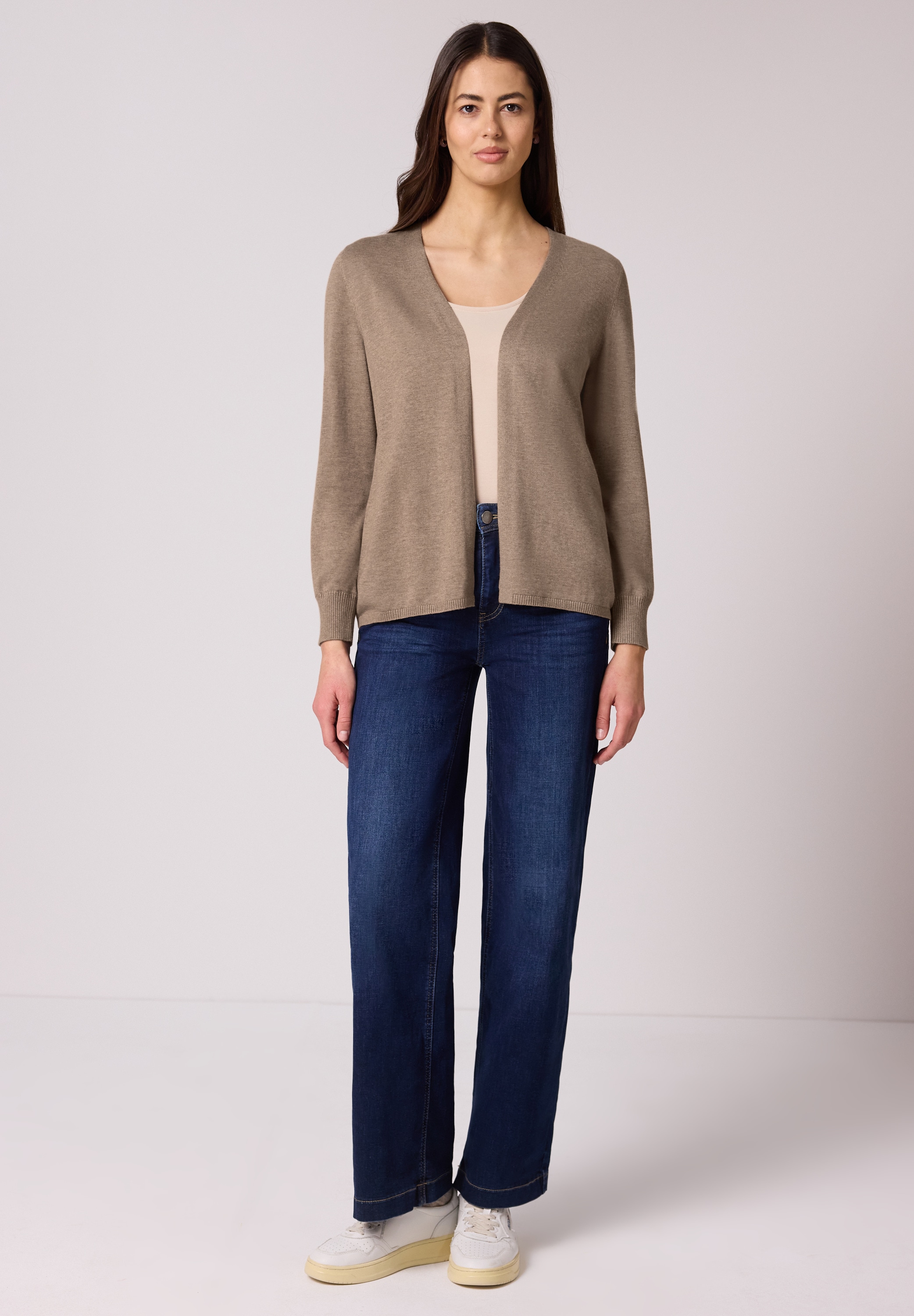 STREET ONE Cardigan mit Strick-Detail