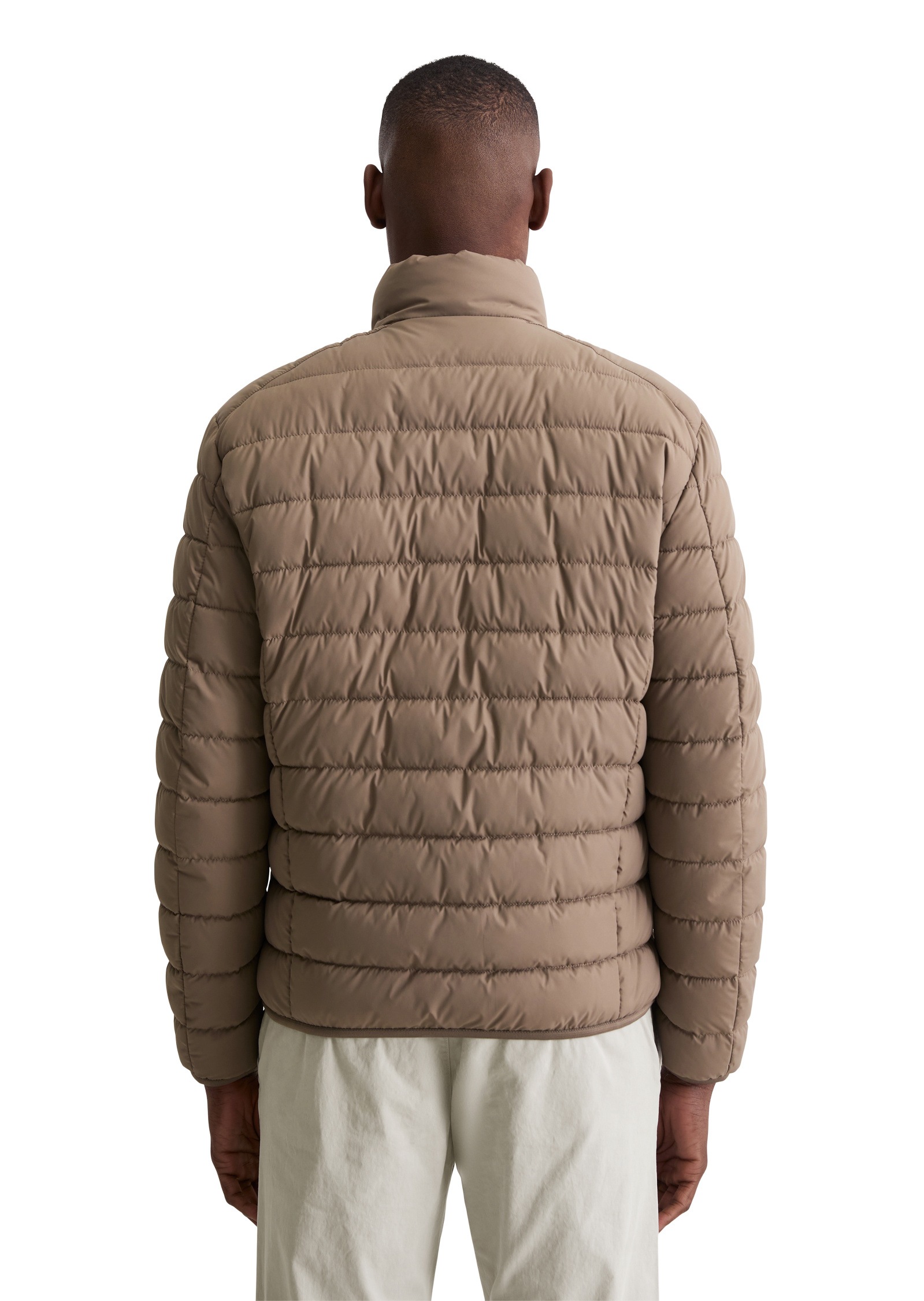 Marc O'Polo Outdoorjacke »aus recyceltem Performance-Polyester« ohne Kapuze