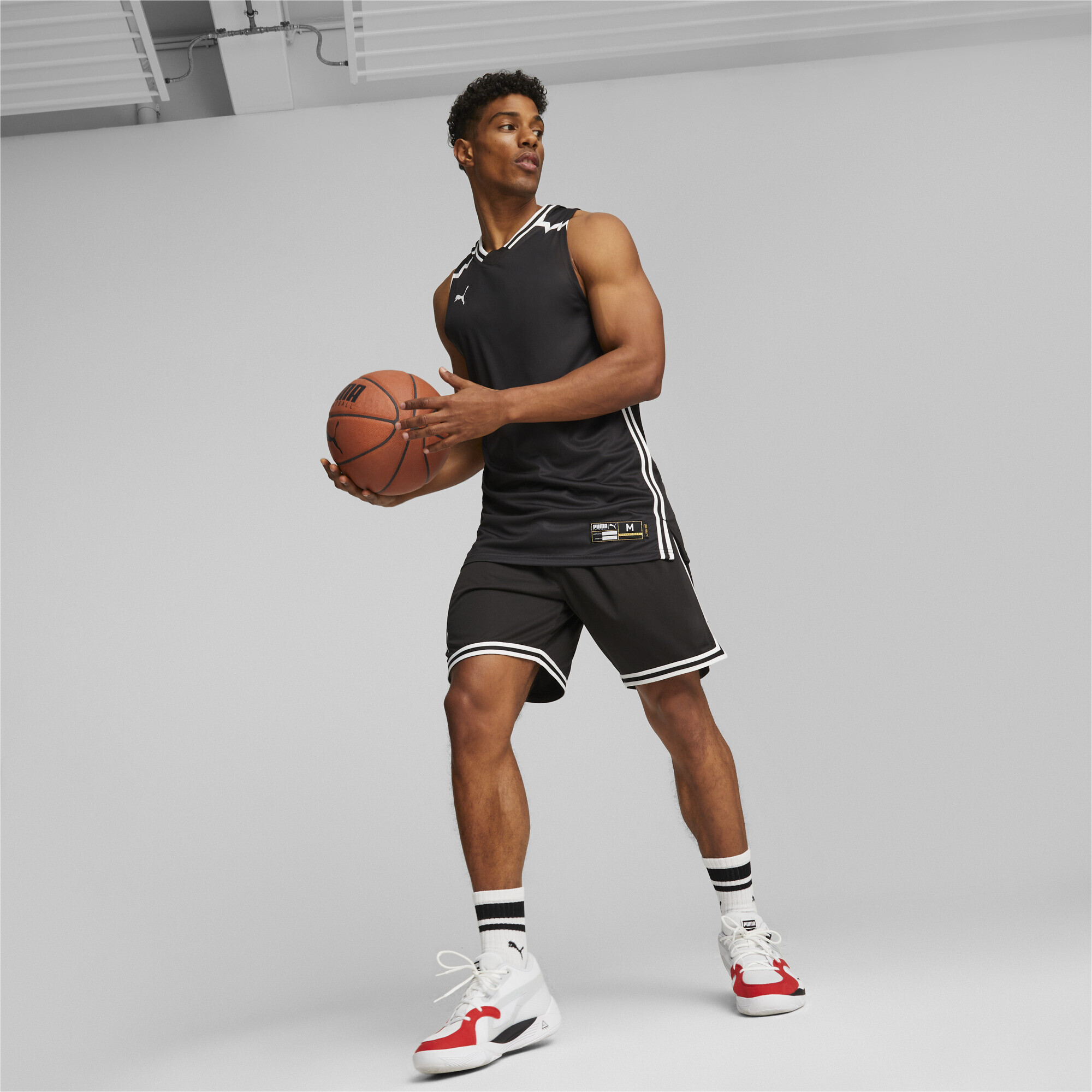 Thumbnail - PUMA Trainingsshirt "Hoops Team Basketballtrikot Herren"