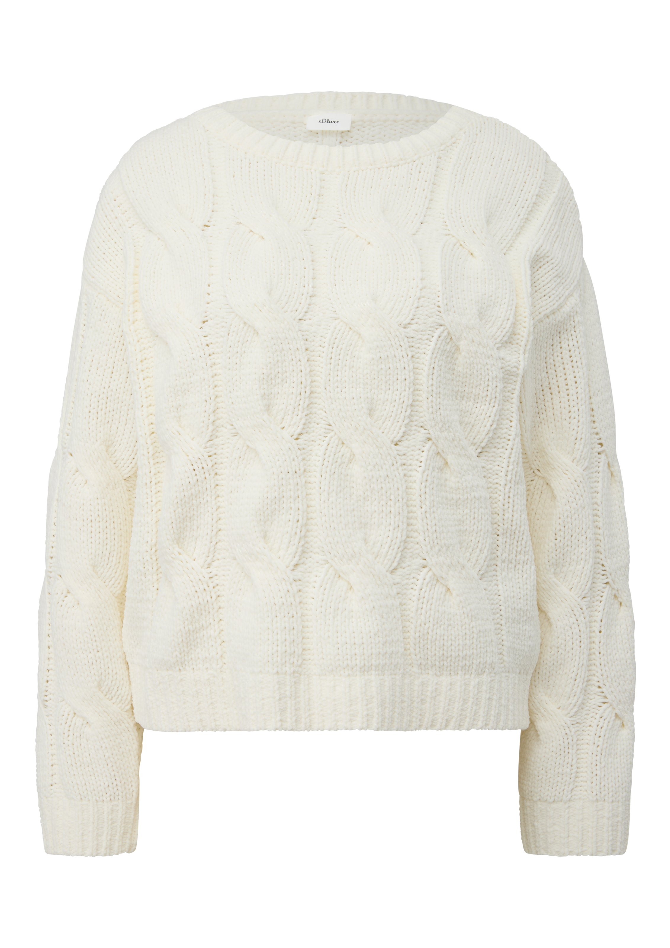s.Oliver BLACK LABEL Strickpullover, mit Strukturmuster