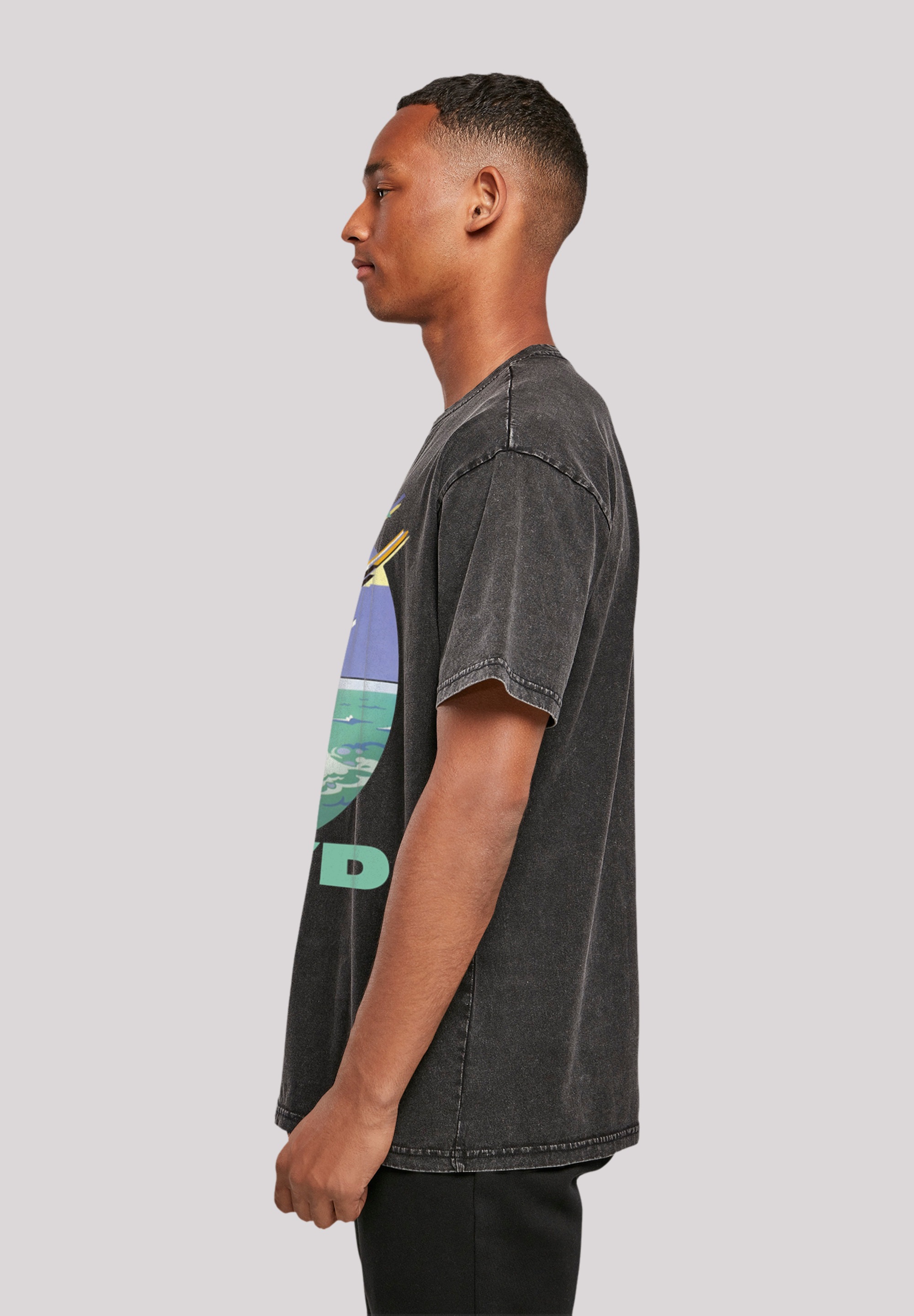 F4NT4STIC T-Shirt »Pink Floyd Oversize T-Shirt«, Print