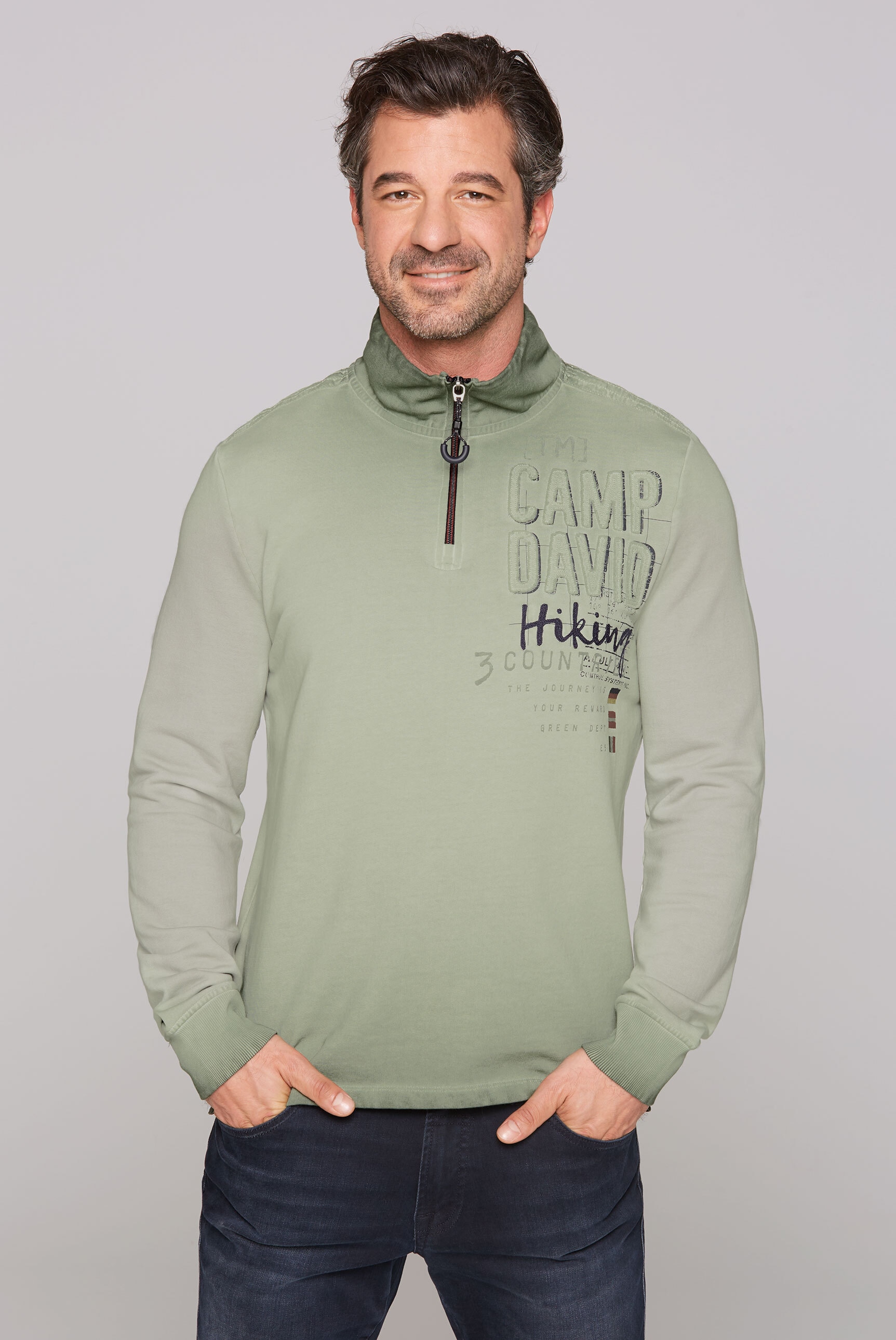 CAMP DAVID Sweater, aus Baumwolle günstig online kaufen