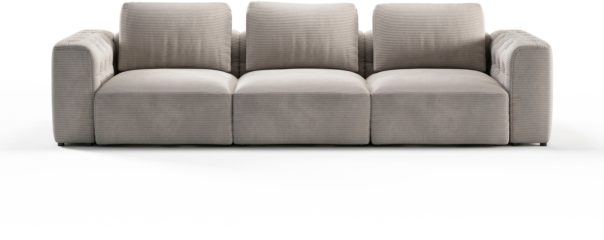 RAUM.ID 3-Sitzer »Cushid«, Modulsofa, bestehend aus 3 Teilen, Breite 300 cm