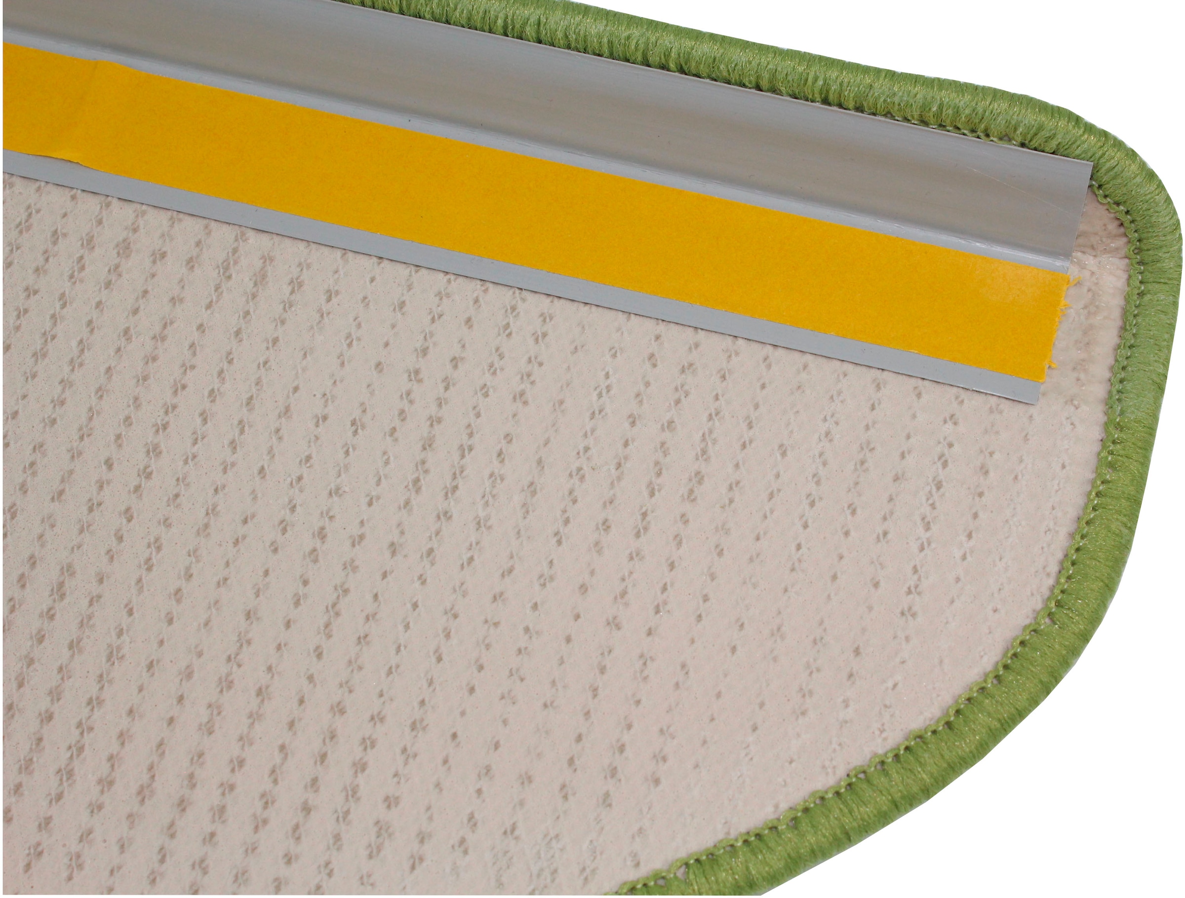 Dekowe Stufenmatte »Mara S2«, halbrund, 5 mm Höhe, 100% Sisal, große Farbauswahl, selbstklebend, auch als Set 15 Stück