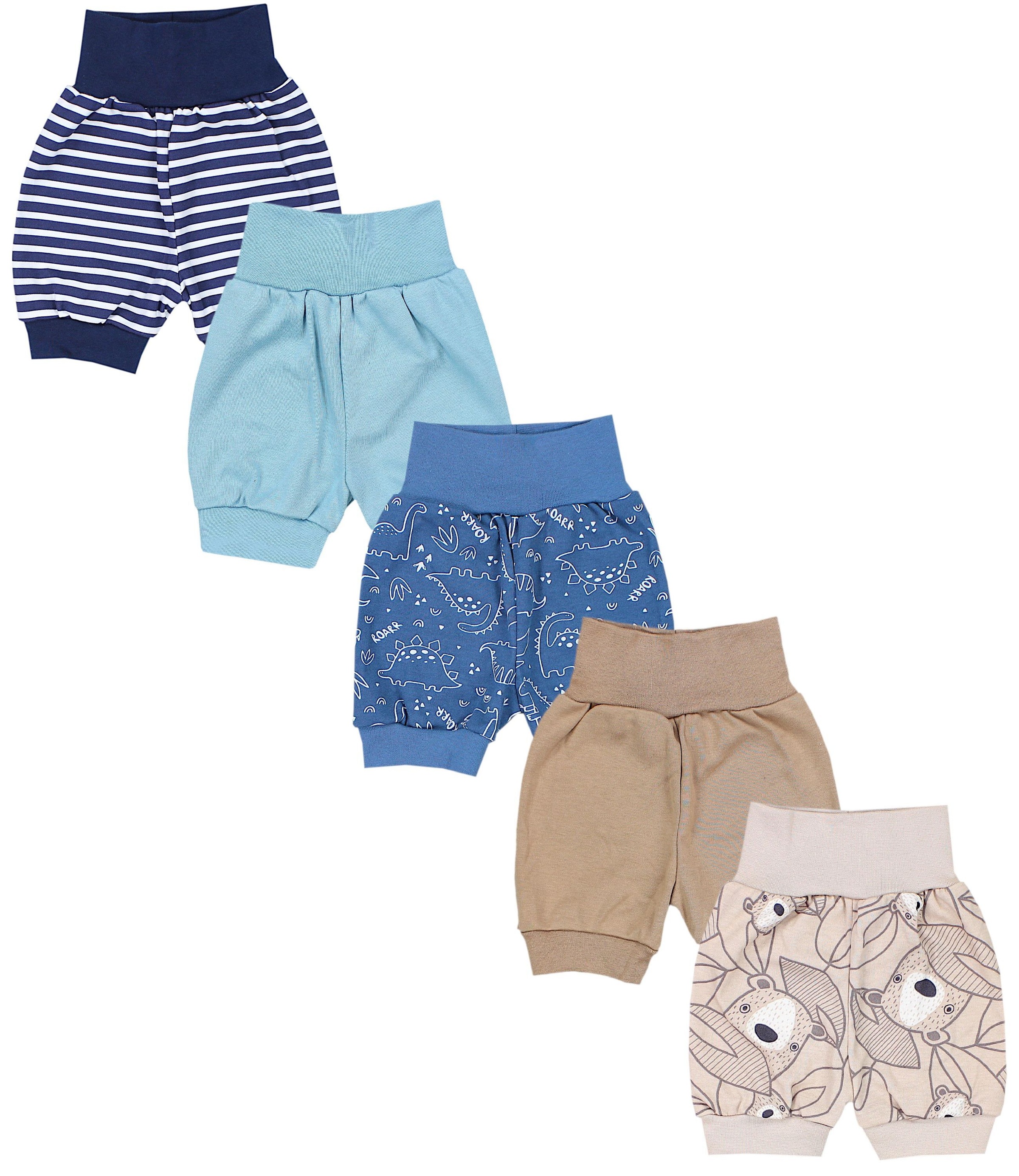 TupTam Pumphose "Pumphose Baby Sommershorts 5er Pack"