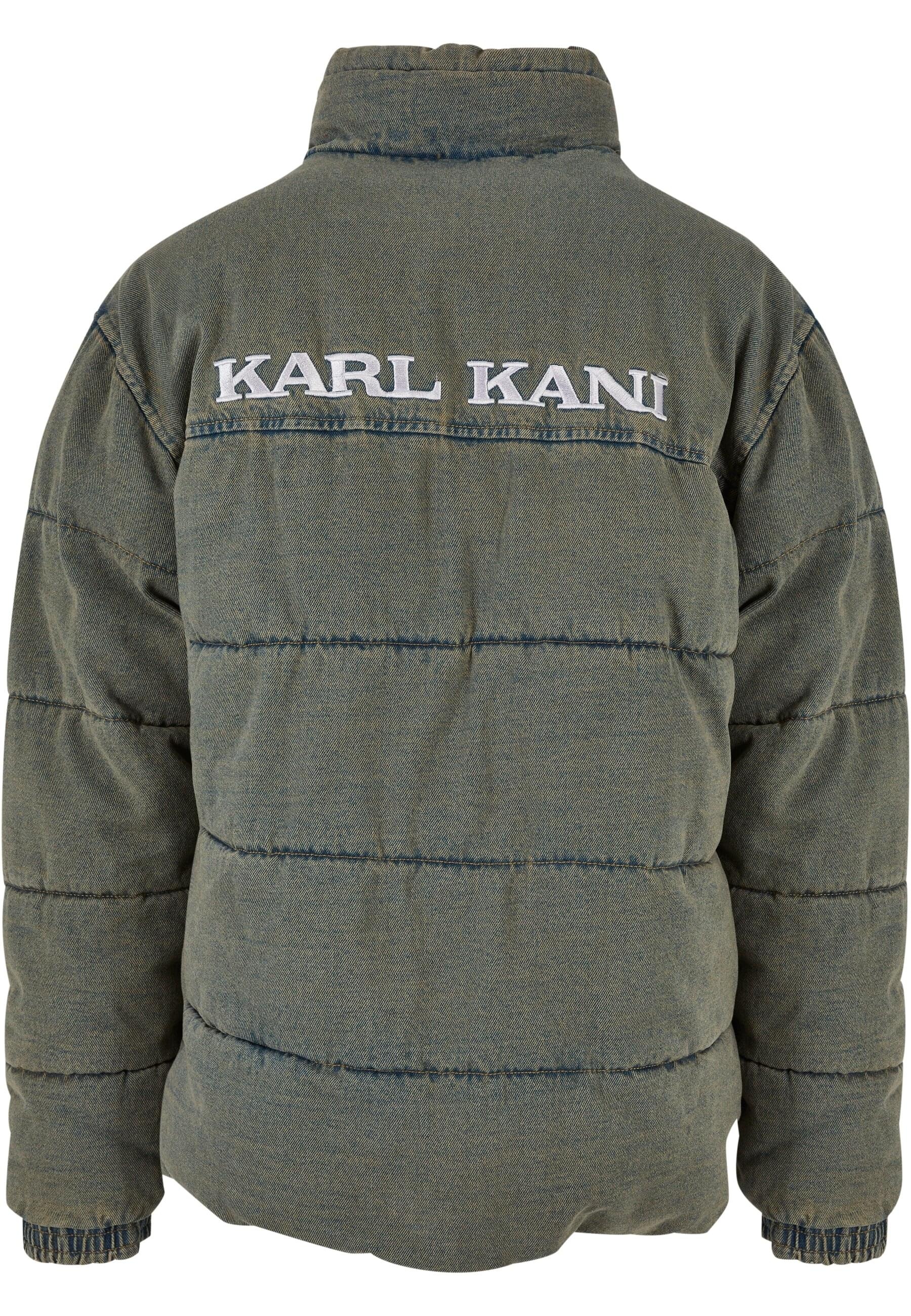 Karl Kani Winterjacke »Karl Kani Herren KM224-019-1 KK OG Denim Puffer Jacket«, (1 St.), ohne Kapuze
