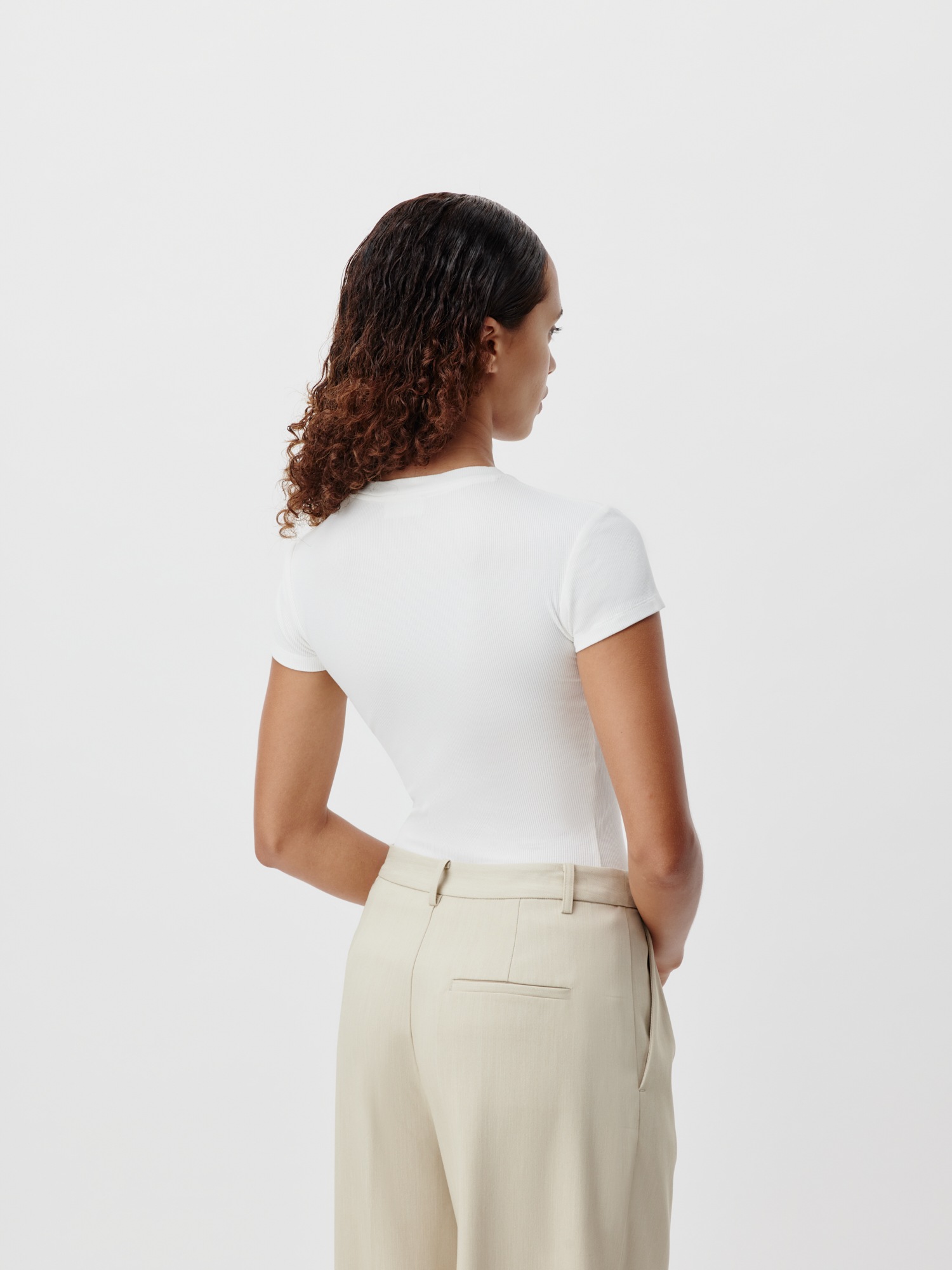 LeGer T-Shirt "LeGer by Lena Gercke", Figurbetont mit Rundhalsausschnitt günstig online kaufen