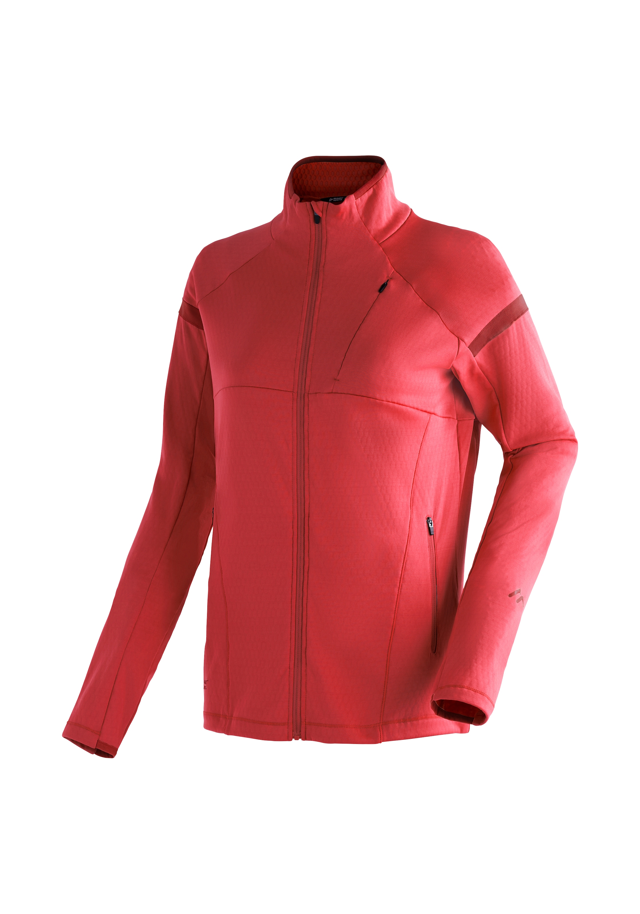 Maier Sports Funktionsshirt "Granni W", Damen Midlayer-Jacke, atmungsaktiv und schnelltrocknend, Fleece-Jacke