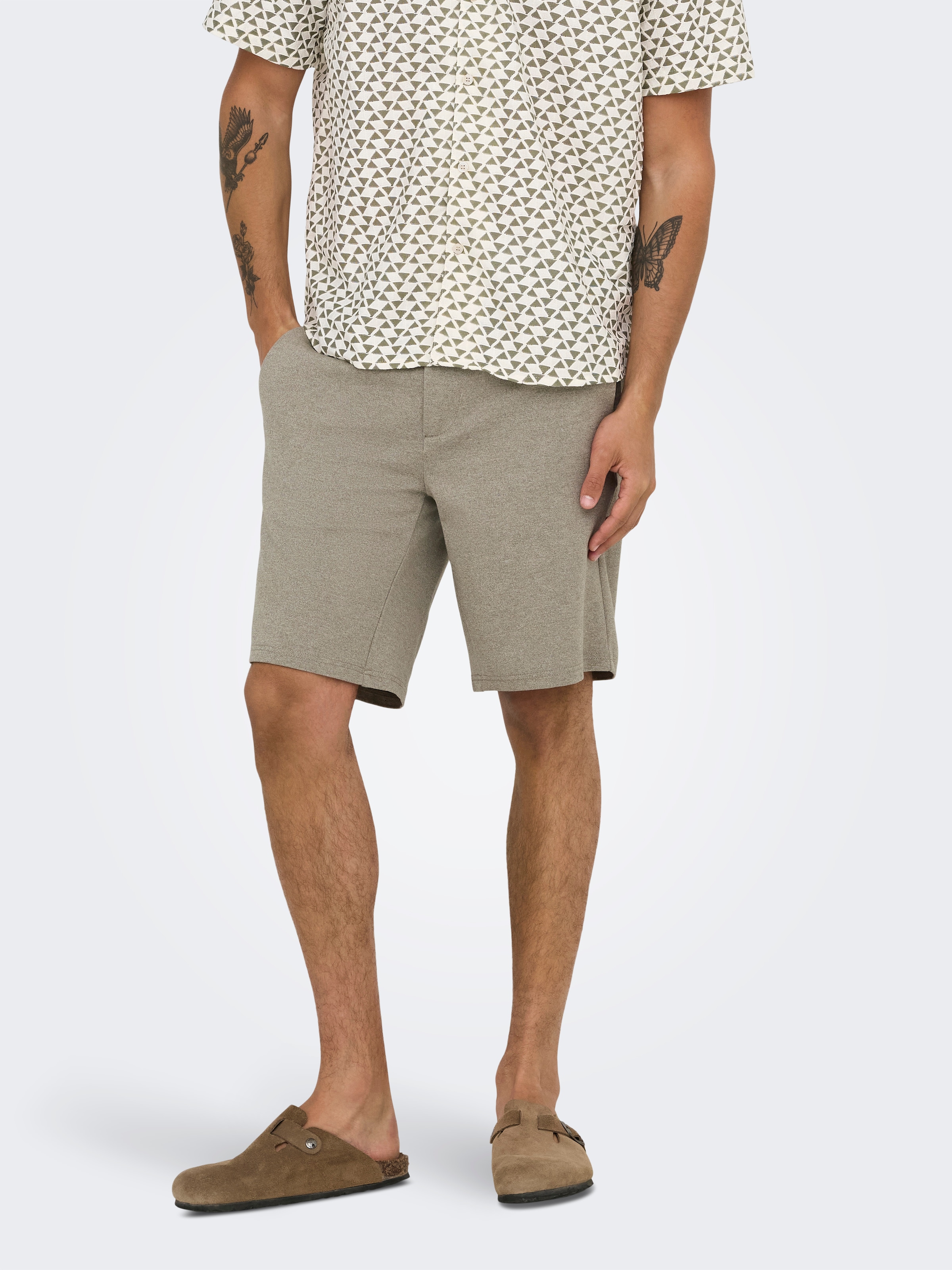 ONLY & SONS Chinoshorts "ONSMARK 0209 MELANGE SHORTS NOOS" günstig online kaufen