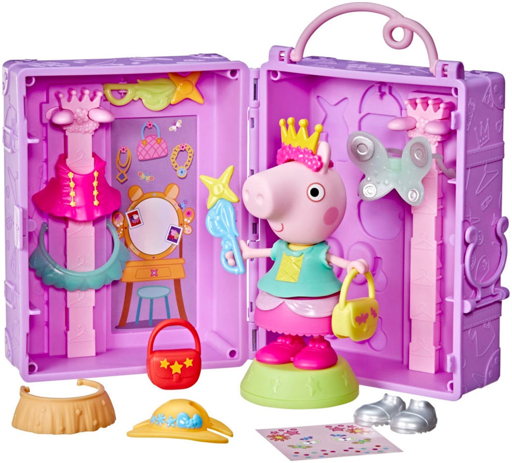 Hasbro Spielwelt »Peppa Pig Peppas Anziehspaß-Kleiderschrank«