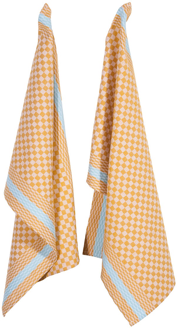 PAD Geschirrtuch "PIT RELOADED" 100% Baumwolle, 50x70 cm, Karo Design günstig online kaufen