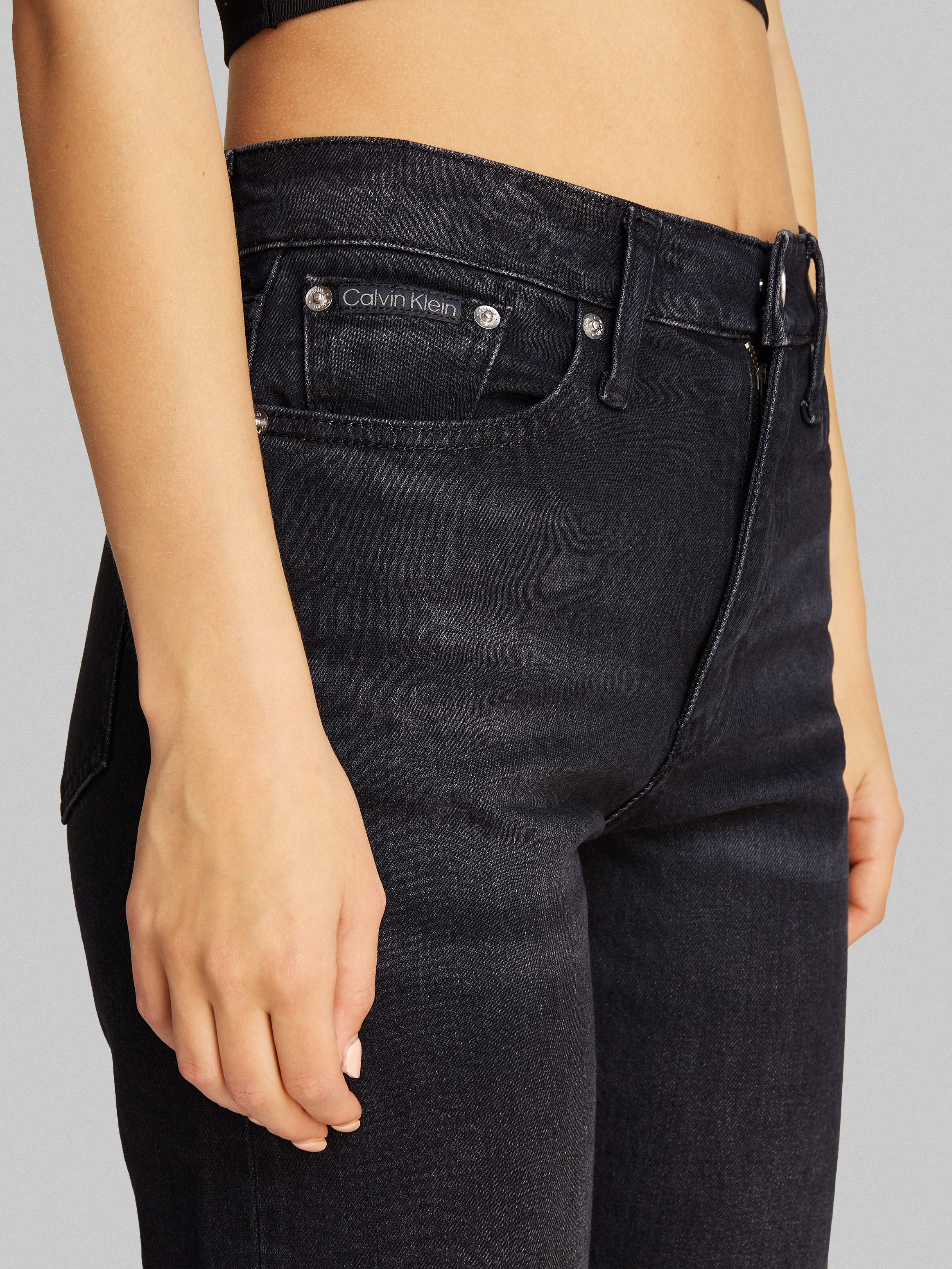 Calvin Klein Jeans Straight-Jeans »HIGH RISE STRAIGHT«, im 5-Pocket-Style