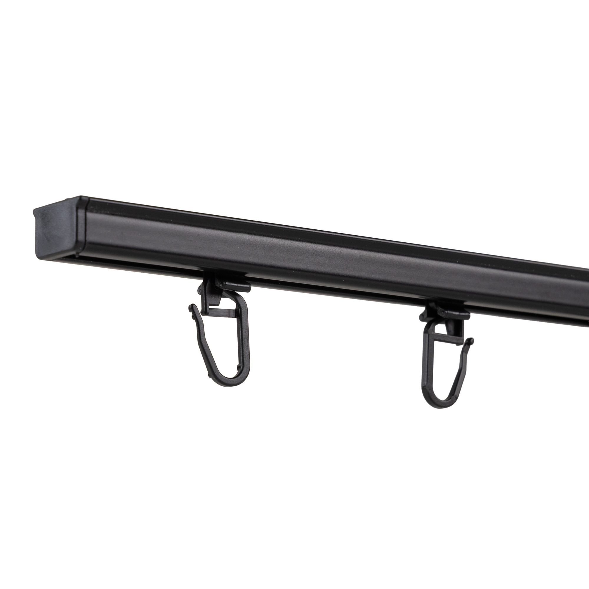 SN DECO GROUP Gardinenschiene "Objektschiene RS" 1 läufig-läufig Fixmaß vorgebohrt, Aluminium, Innenlauf, Vorhangschiene