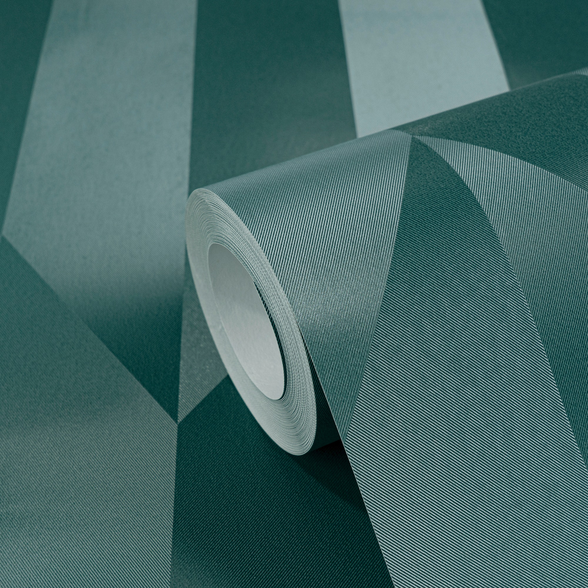 CosmoLiving by Cosmopolitan Vliestapete »Graphic Groove-Playful Tapete« glänzend strukturiert Geometrisches Design mit modernem 3D-Effekt