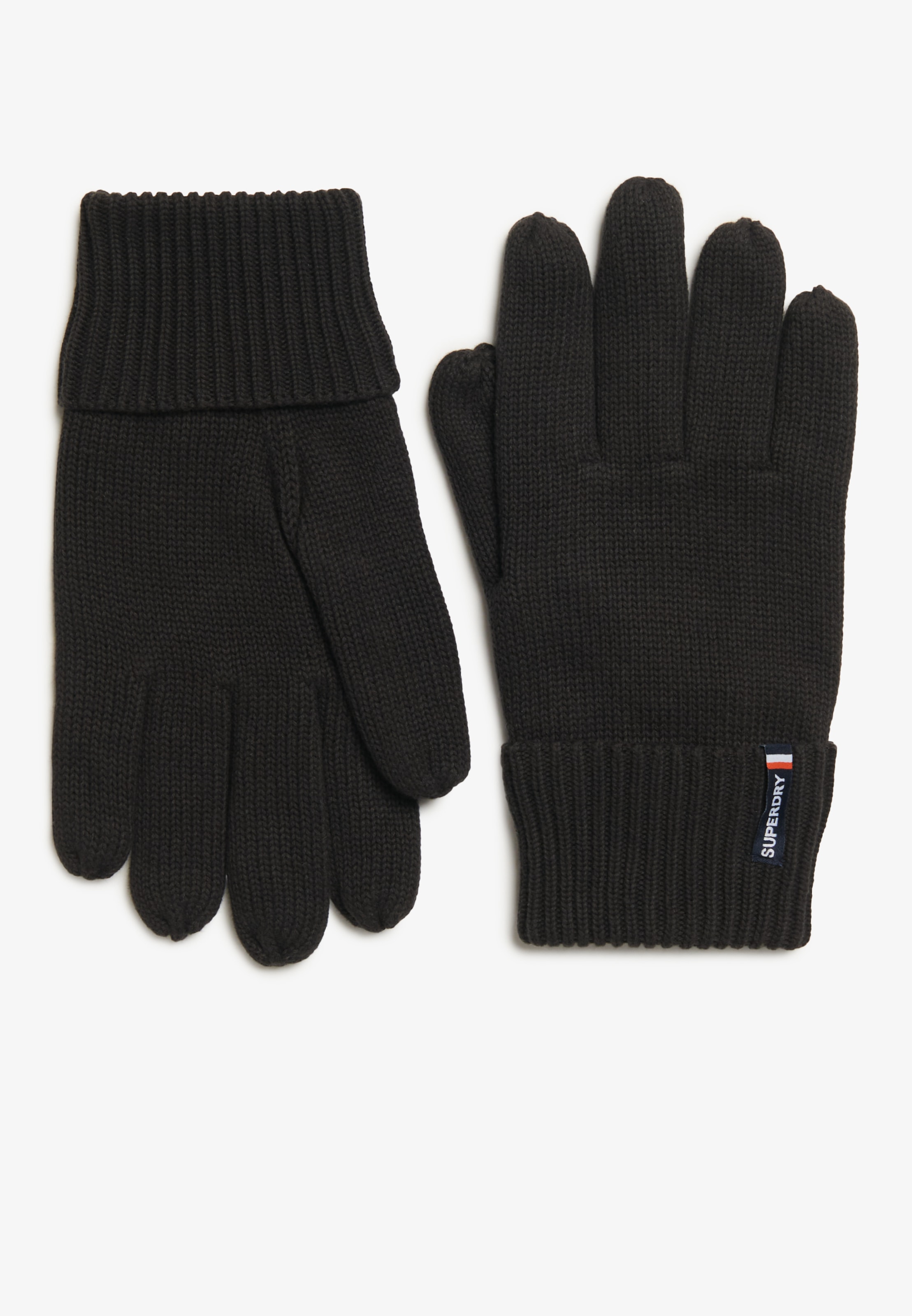 Superdry Strickhandschuhe »ESSENTIAL LOGO KNITTED GLOVES«