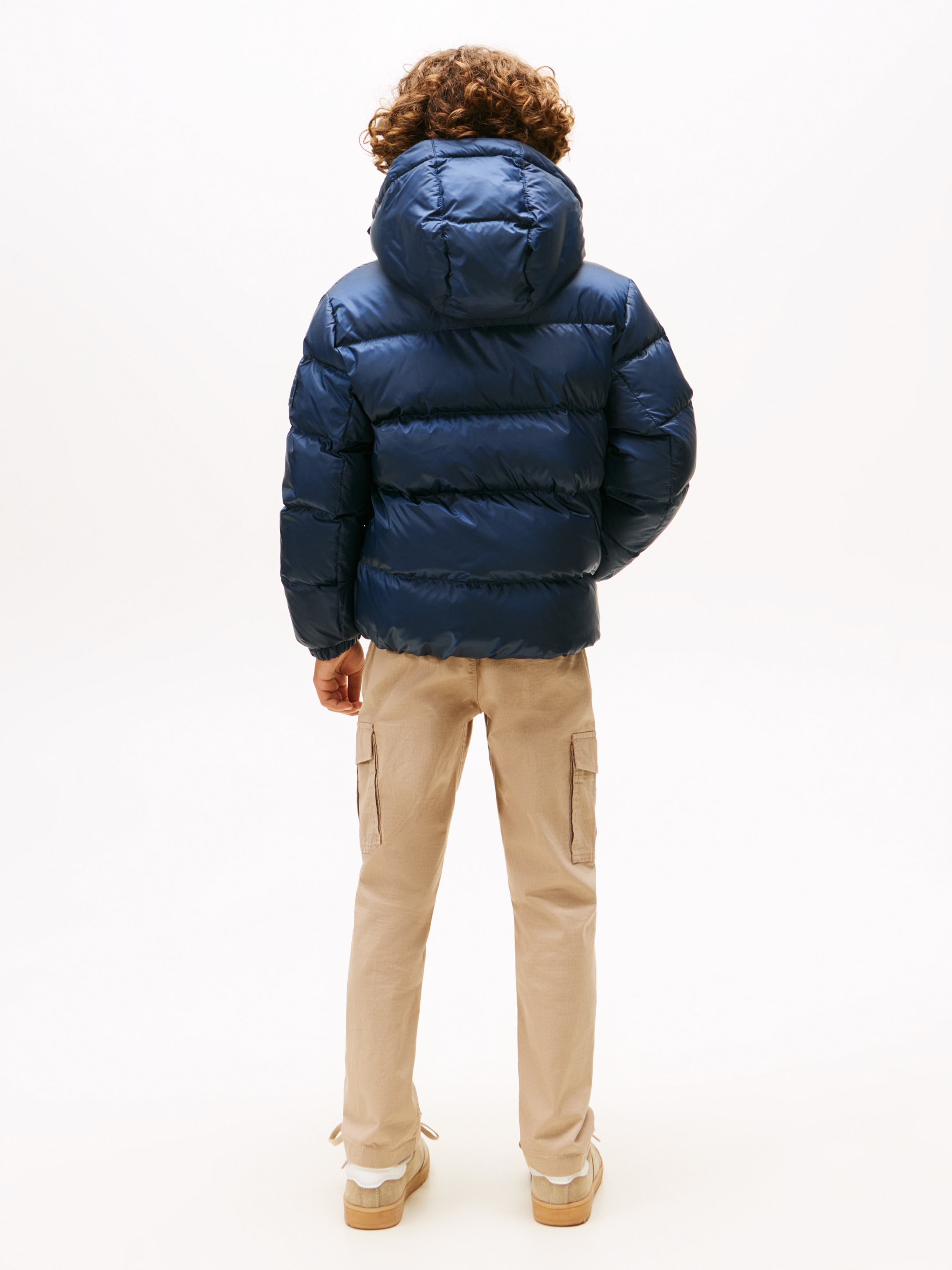 Tommy Hilfiger Steppjacke »ESSENTIAL DOWN JACKET«, mit Kapuze, Kinder bis 16 Jahre