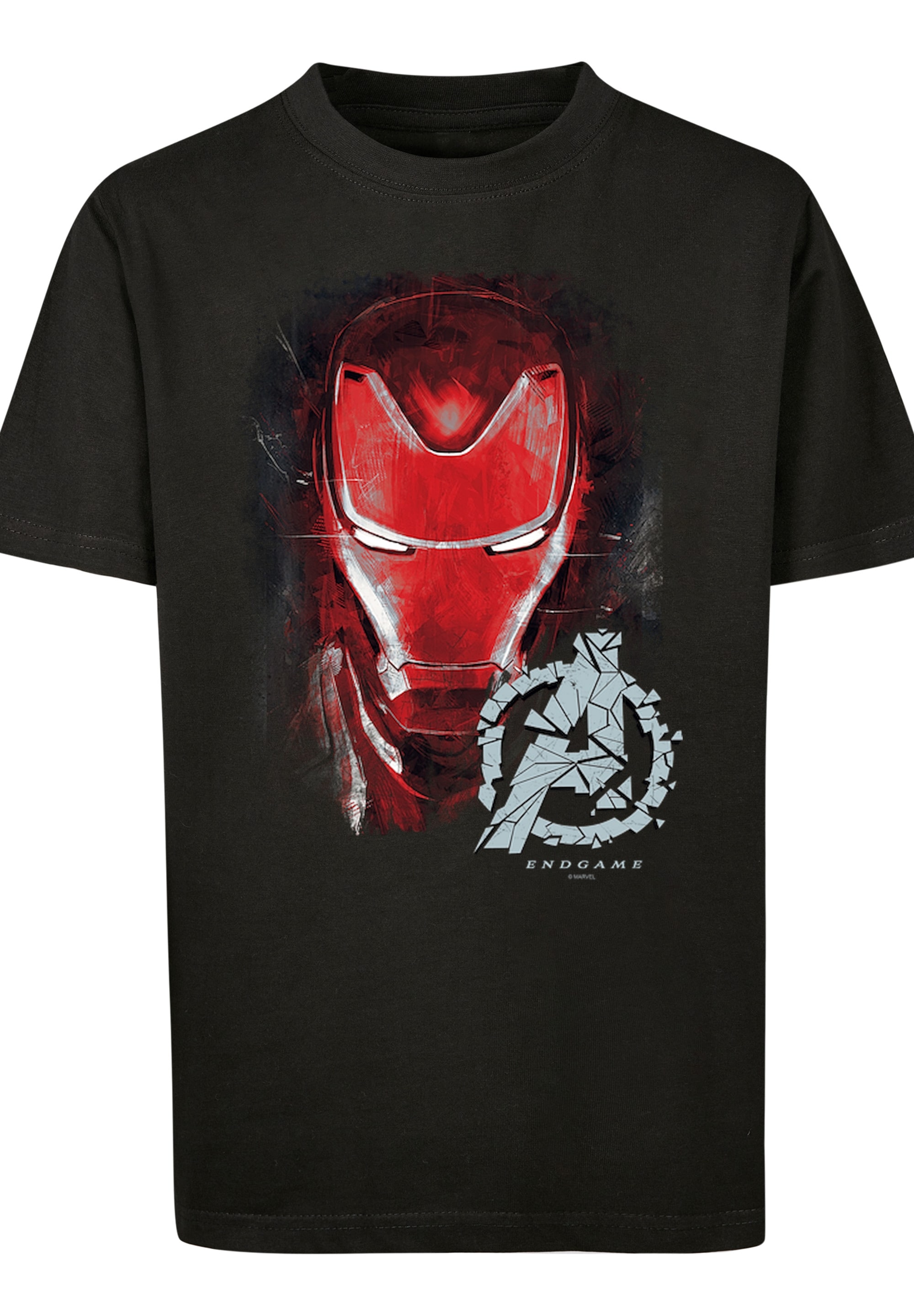 F4NT4STIC T Shirt Marvel Avengers Endgame Iron Man Brushed Print