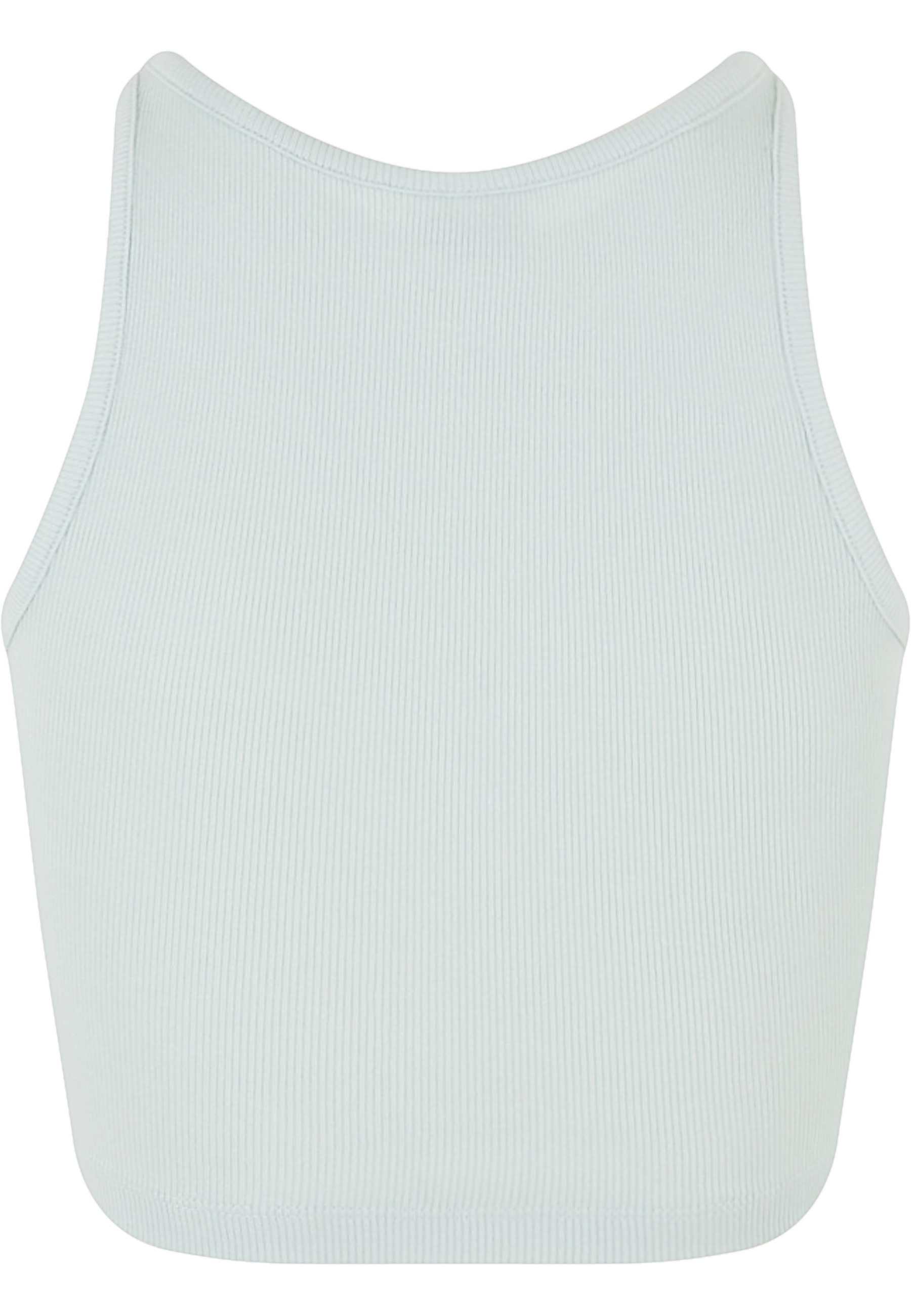 URBAN CLASSICS Tanktop »Urban Classics Damen Ladies Organic Cropped Rib Top«