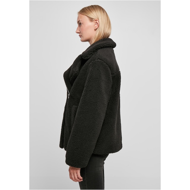 Black Friday URBAN CLASSICS Winterjacke »Damen Ladies Sherpa Biker Jacket«,  (1 St.) | BAUR