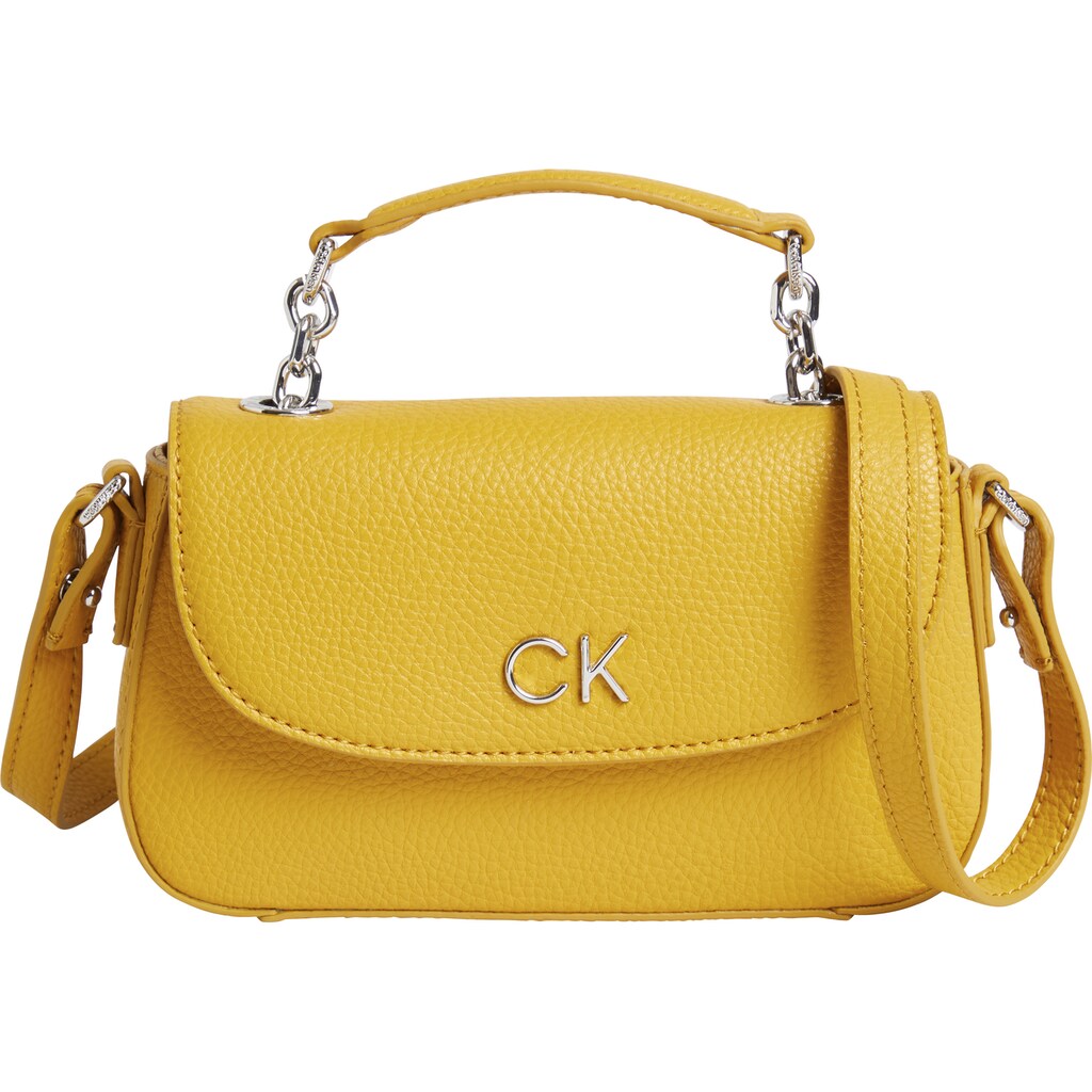 Calvin Klein Umhängetasche »RE-LOCK CROSSBODY W/FLAP PBL«