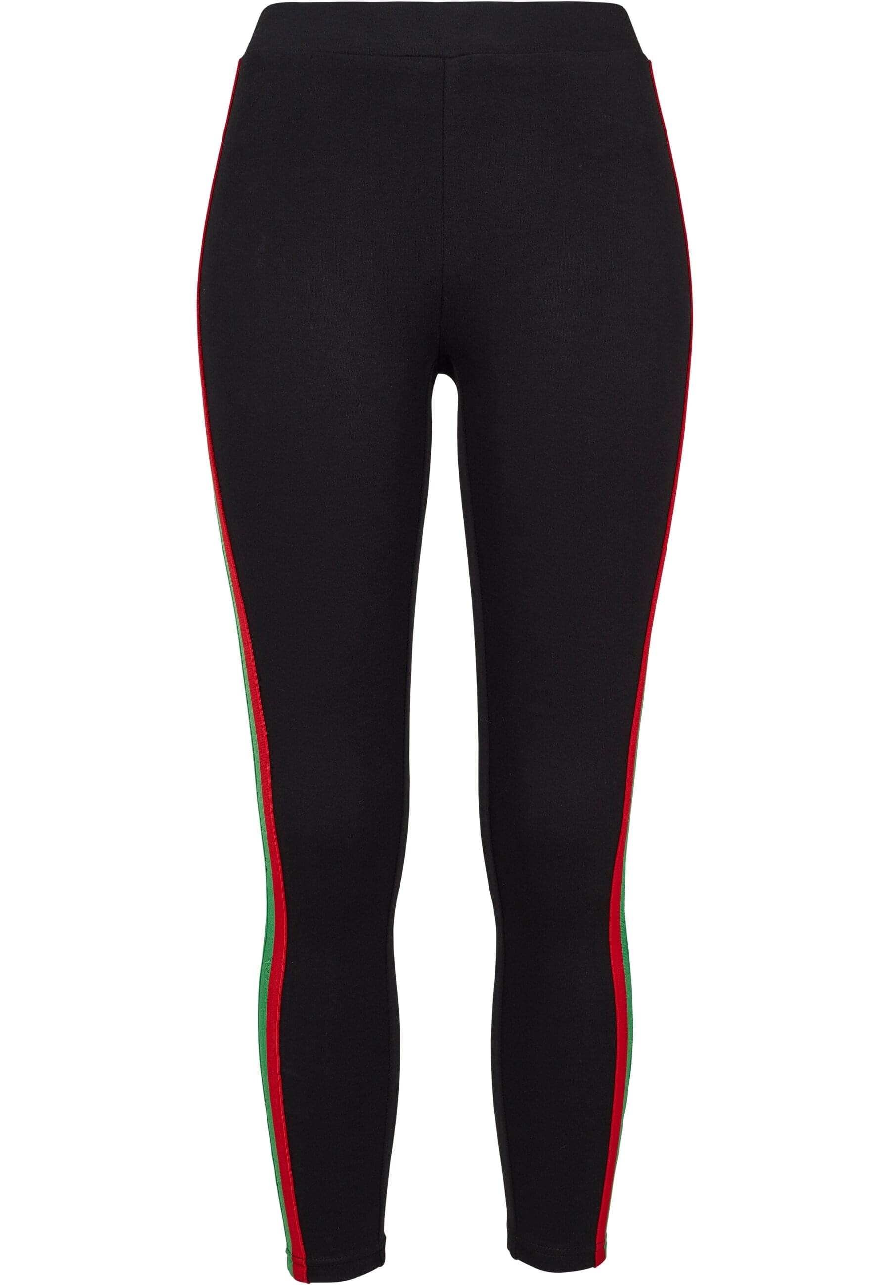 URBAN CLASSICS Leggings "Urban Classics Damen Ladies 3-Tone Tape Leggings", (1 tlg.)