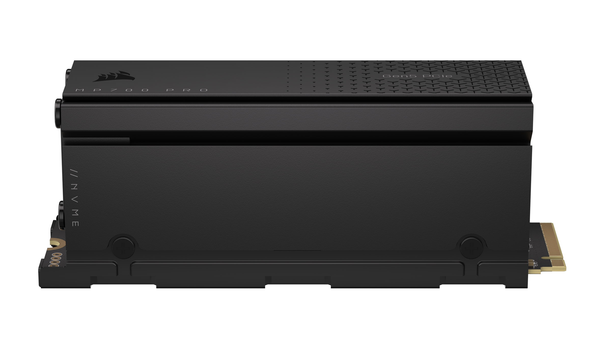 Corsair interne SSD »MP700 PRO 1TB M.2 NVMe PCIe Gen. 5 x4 SSD with Cooler«, Anschluss M.2, Microsoft DirectStorage
