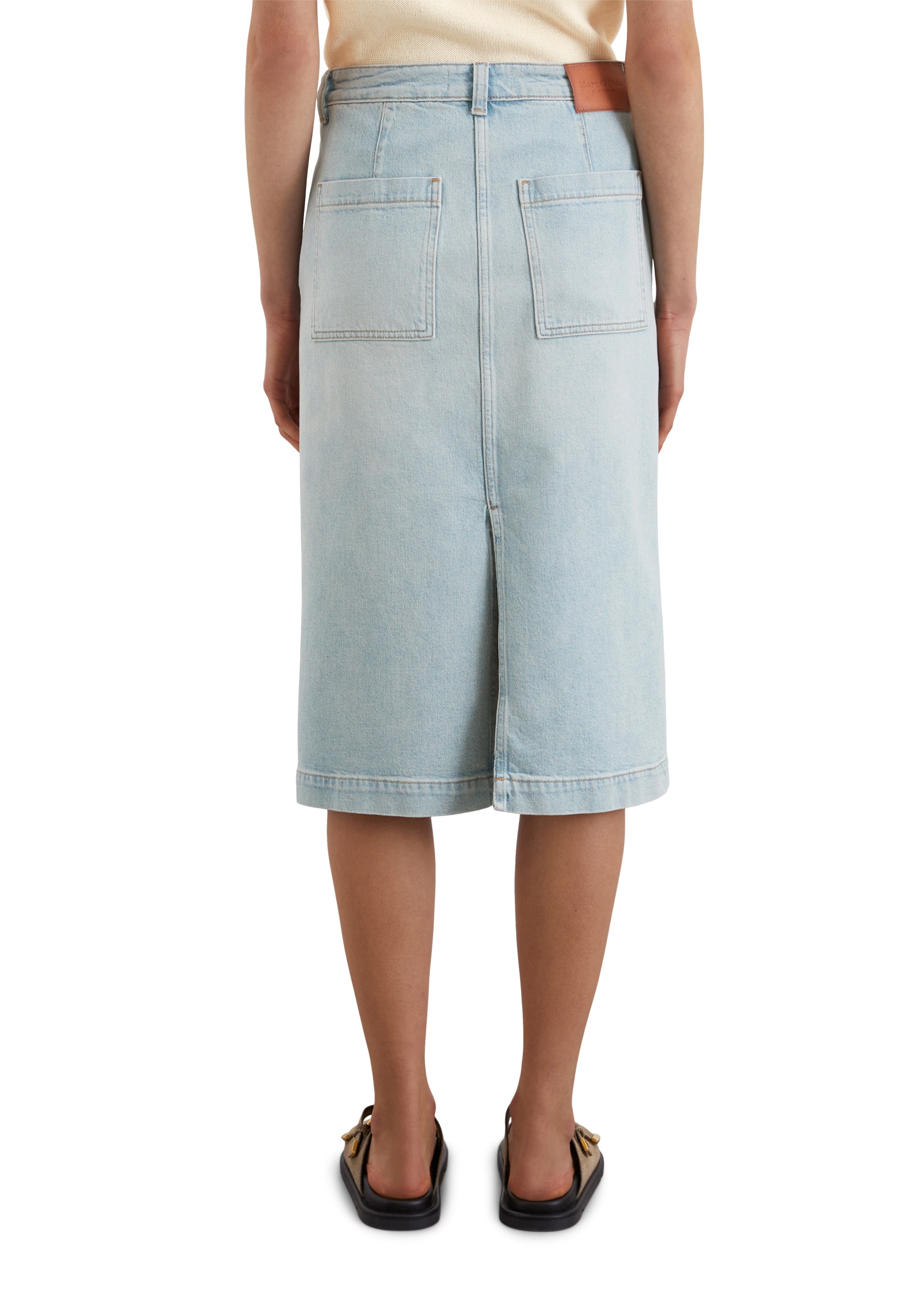 Marc O'Polo Jeansrock »aus Baumwolle-Lyocell-Stretch«