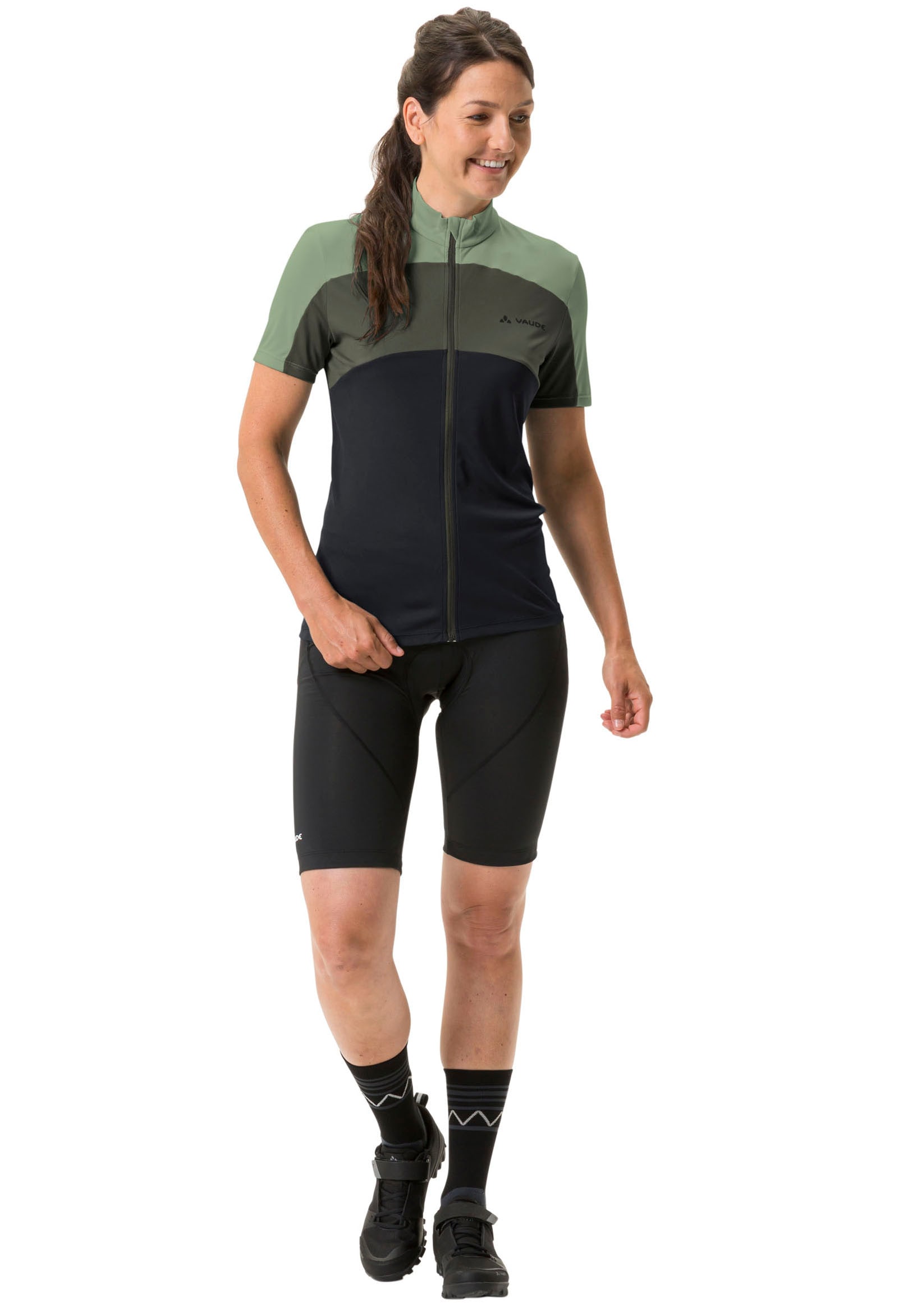 VAUDE Radtrikot »WOMEN'S MATERA FZ TRICOT«, Colorblocking