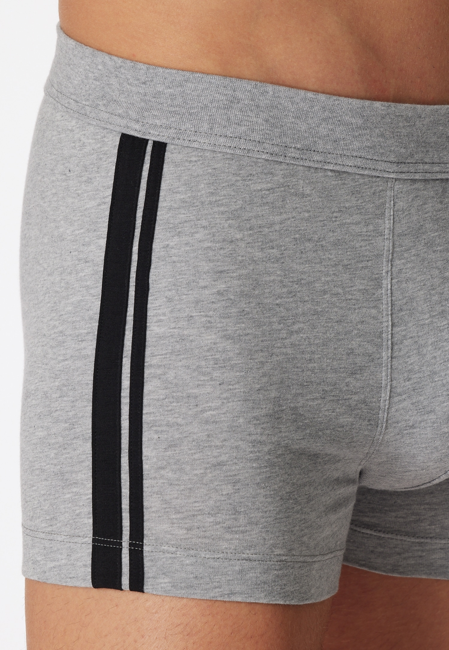 Schiesser Boxer »"95/5"«, (3er-Pack), mit softem, tonalem Bund, kontraststarke Seitenstreifen