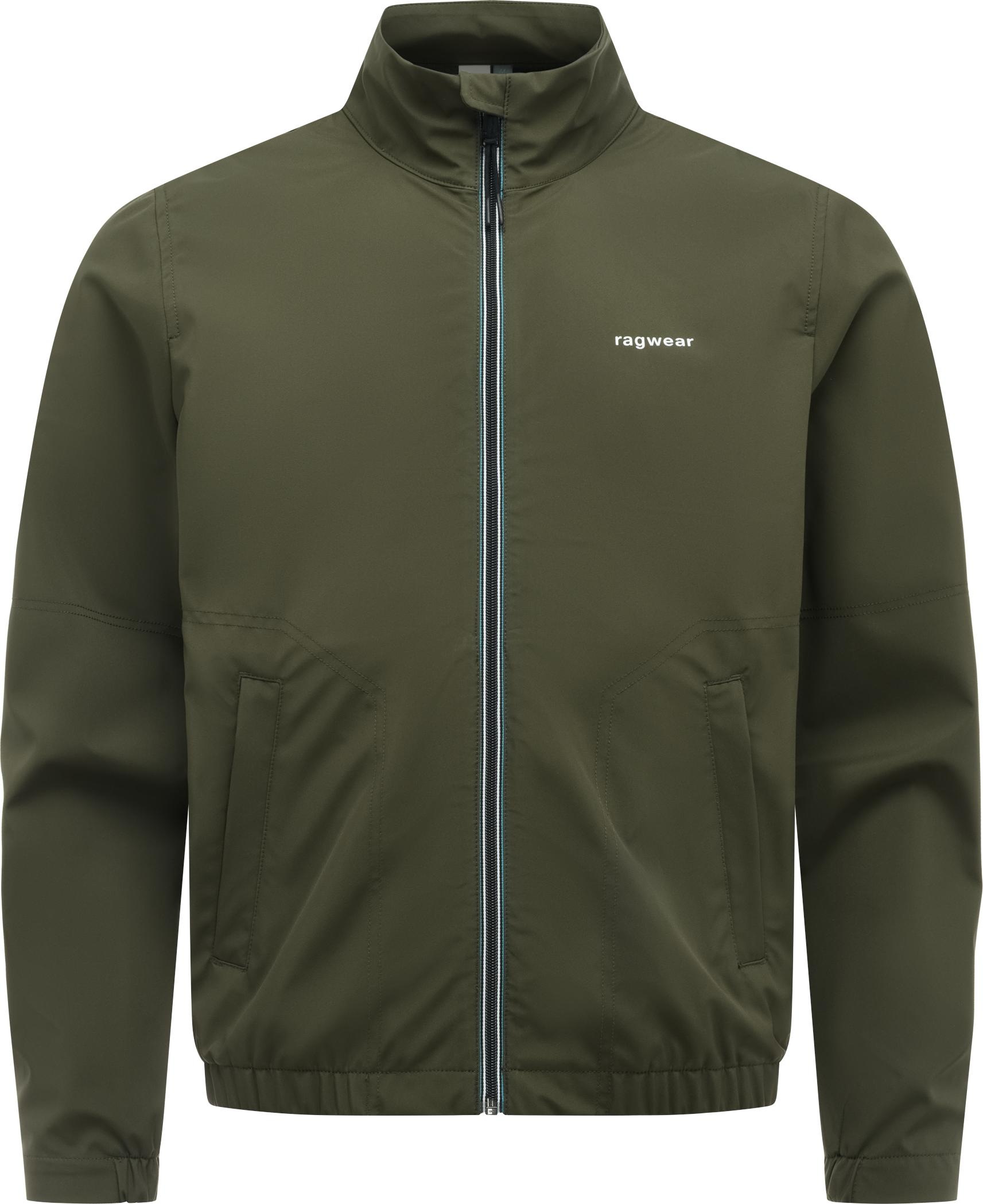 Ragwear Funktionsjacke "Collwie Bonded" ohne Kapuze Wasserdichte Übergangsjacke mit Stehkragen